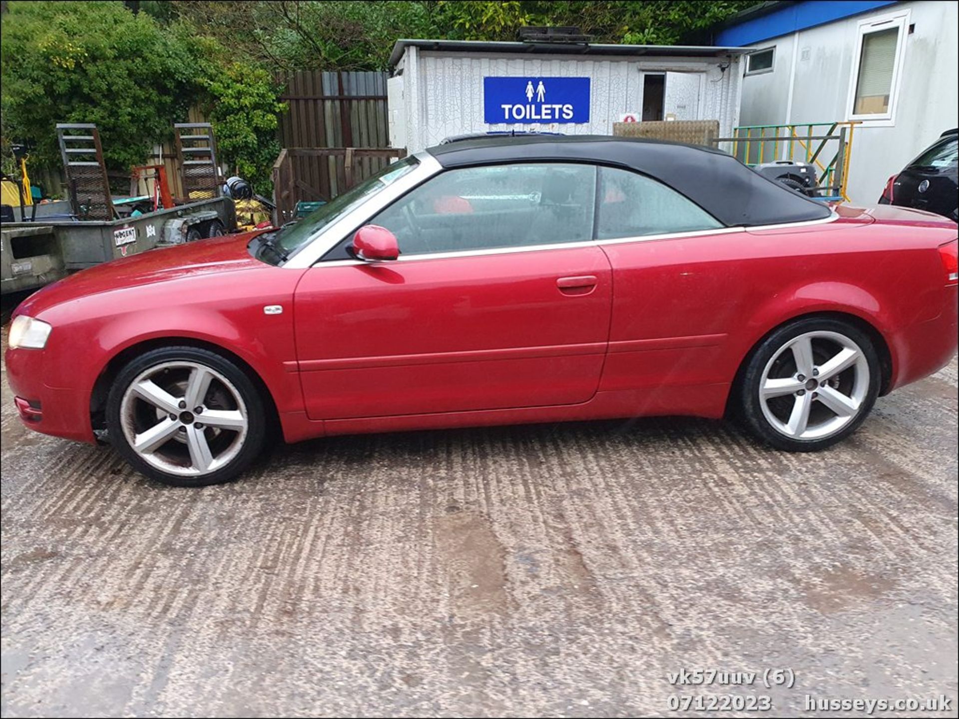 07/57 AUDI A4 SPORT CABRIOLET TDI A - 1986cc 2dr Convertible (Red, 151k) - Image 7 of 25