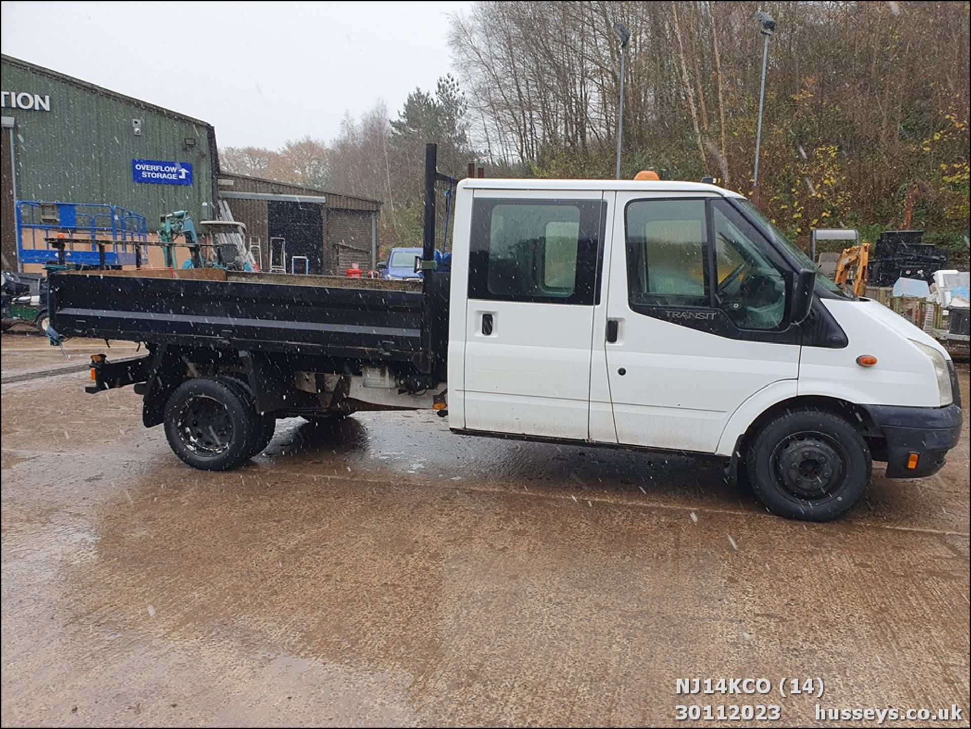 14/14 FORD TRANSIT 100 T350 RWD - 2198cc 4dr Tipper (White, 75k) - Image 15 of 51