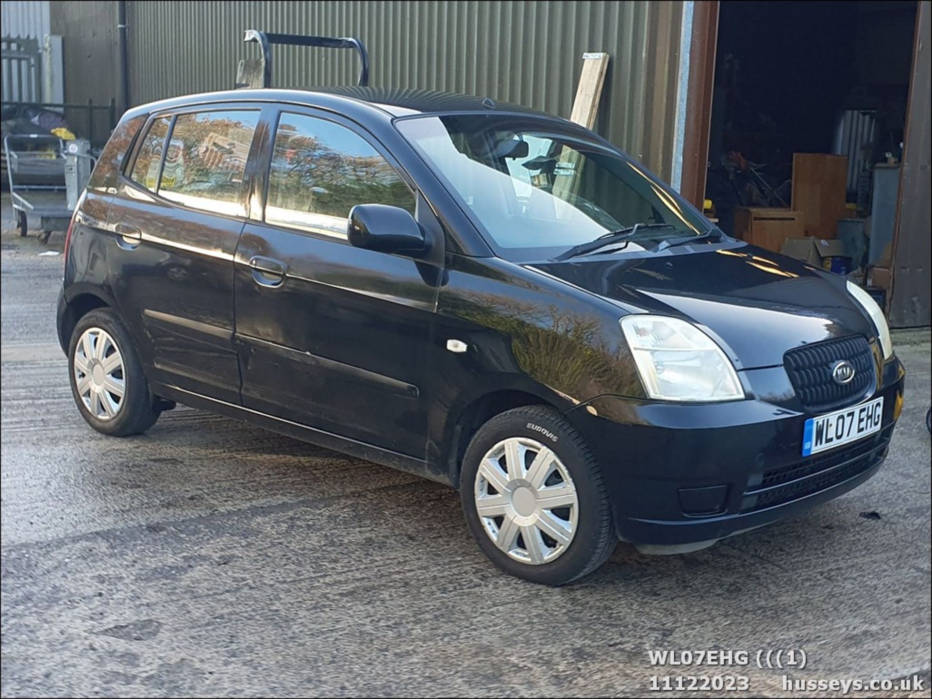 07/07 KIA PICANTO GS - 999cc 5dr Hatchback (Black)