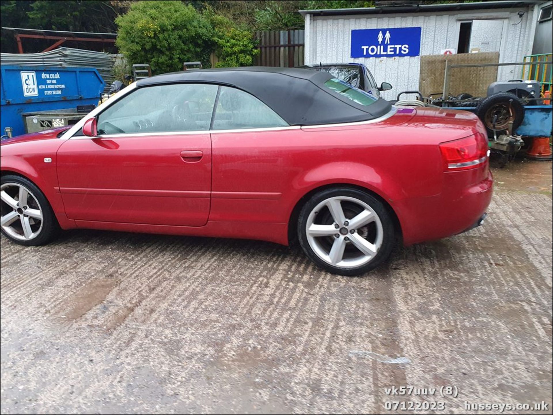 07/57 AUDI A4 SPORT CABRIOLET TDI A - 1986cc 2dr Convertible (Red, 151k) - Image 9 of 25