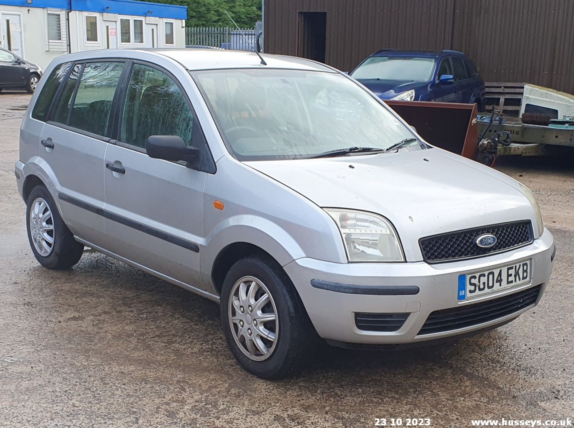 04/04 FORD FUSION 2 16V - 1388cc 5dr Hatchback (Silver, 106k)