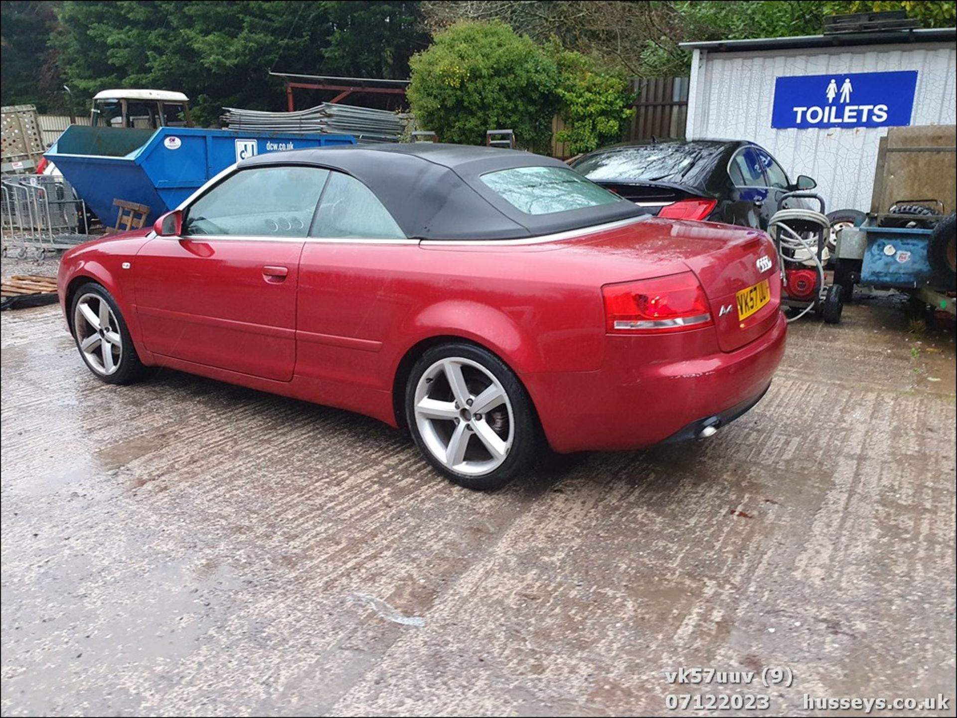 07/57 AUDI A4 SPORT CABRIOLET TDI A - 1986cc 2dr Convertible (Red, 151k) - Image 10 of 25