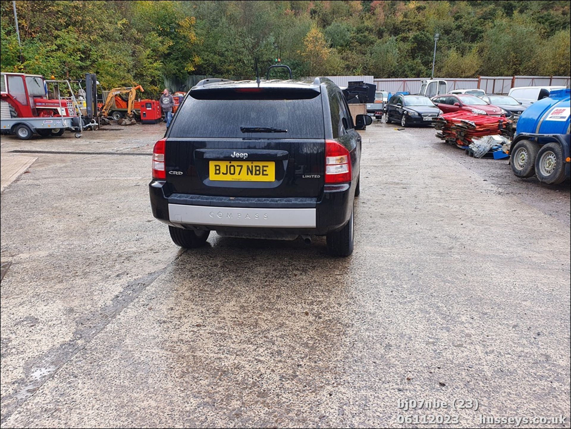 07/07 JEEP COMPASS LIMITED CRD - 1968cc 5dr Estate (Black, 97k) - Image 24 of 61