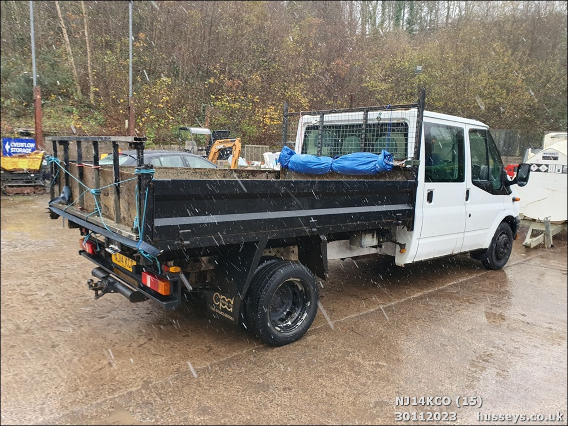 14/14 FORD TRANSIT 100 T350 RWD - 2198cc 4dr Tipper (White, 75k) - Image 16 of 51