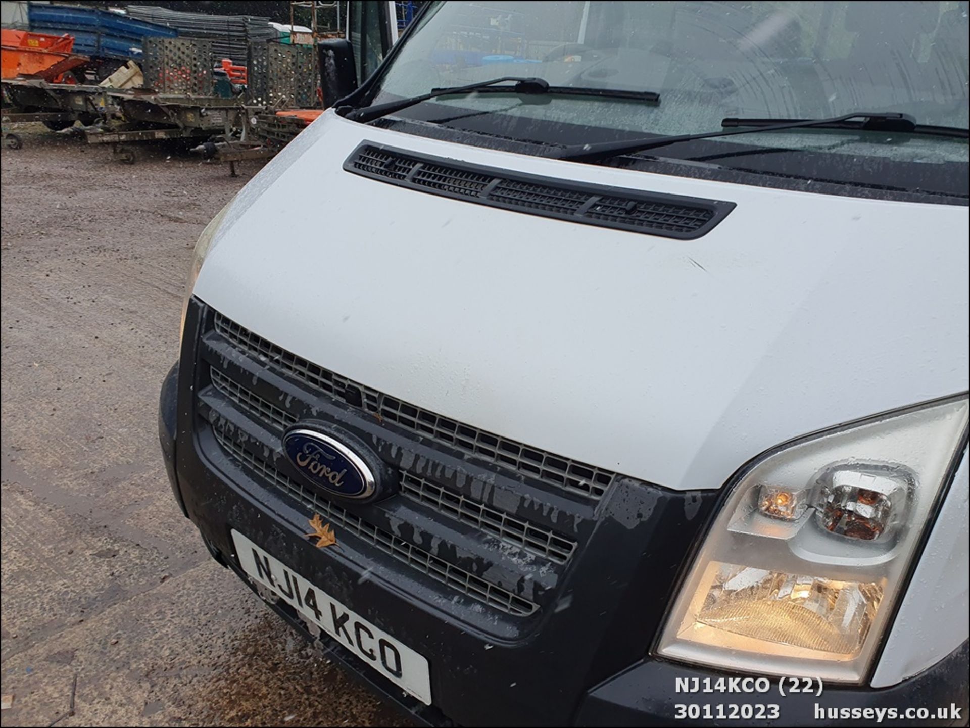 14/14 FORD TRANSIT 100 T350 RWD - 2198cc 4dr Tipper (White, 75k) - Image 23 of 51