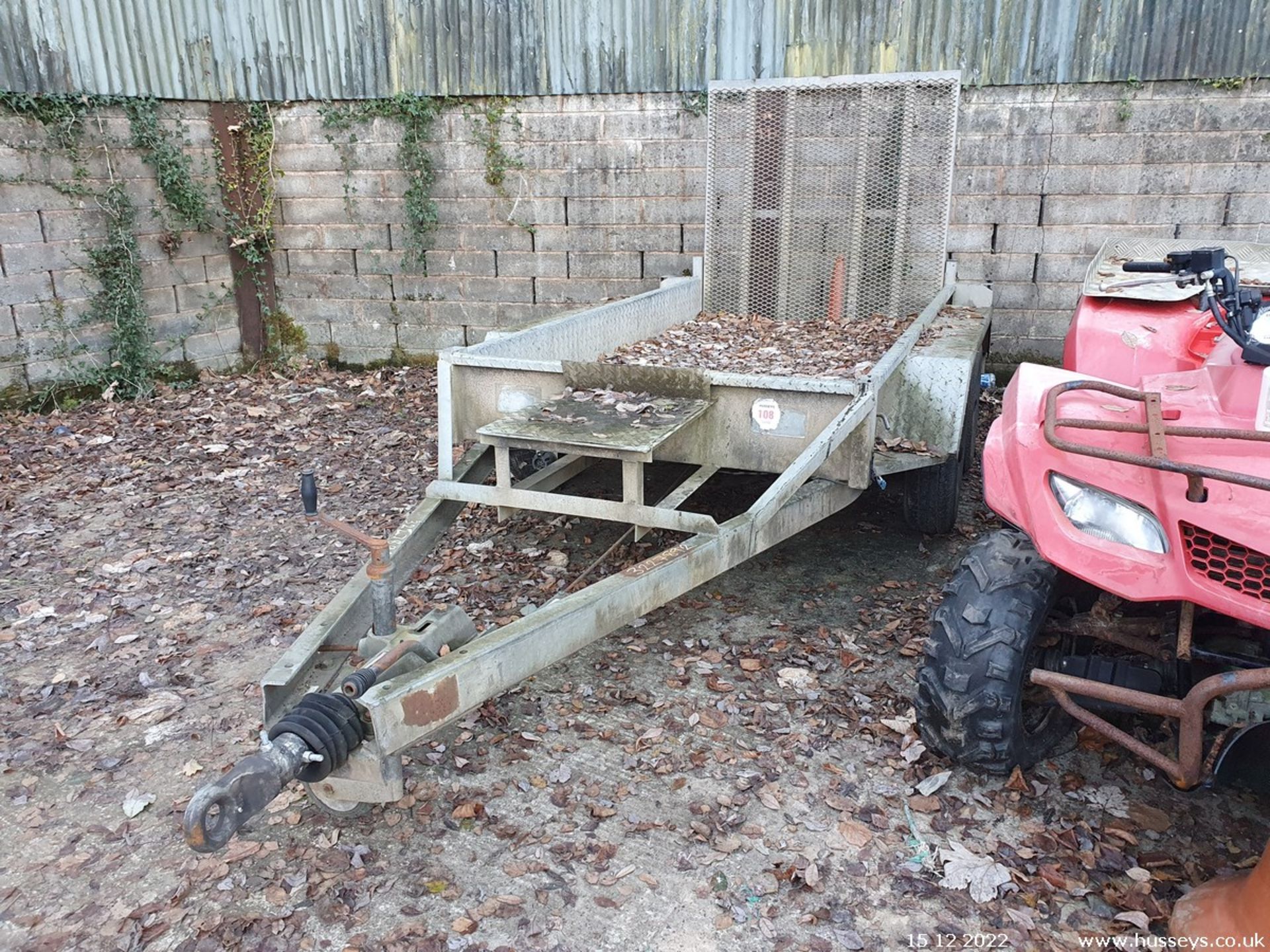 INDESPENSION 8X4 PLANT TRAILER - Image 2 of 4