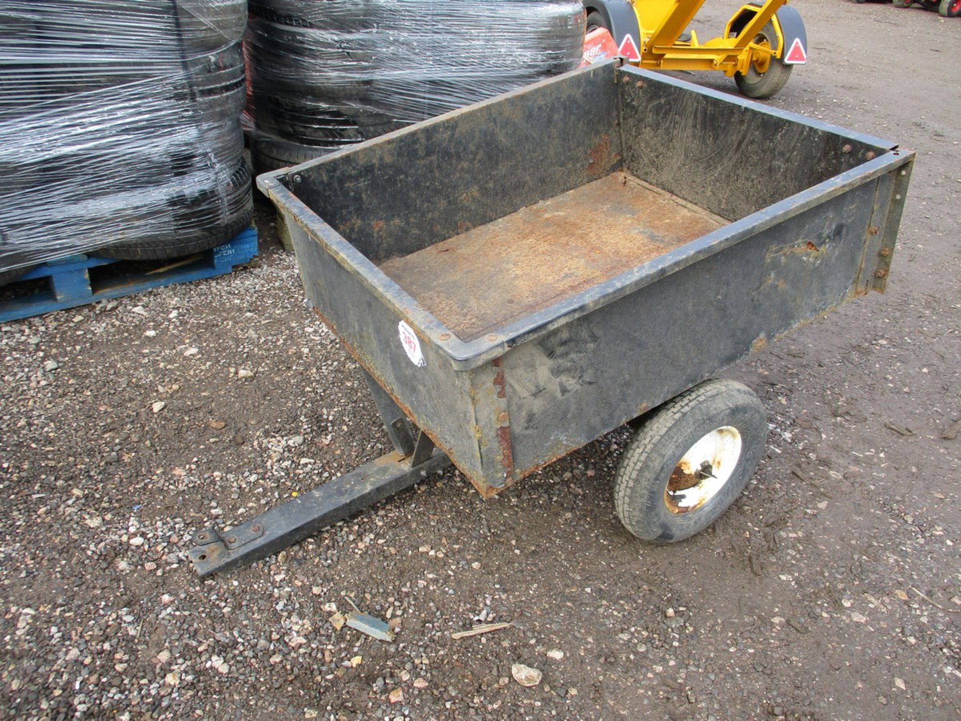 TIPPING TRAILER TO SUIT GARDEN/COMPACT TRACTOR OR ATV