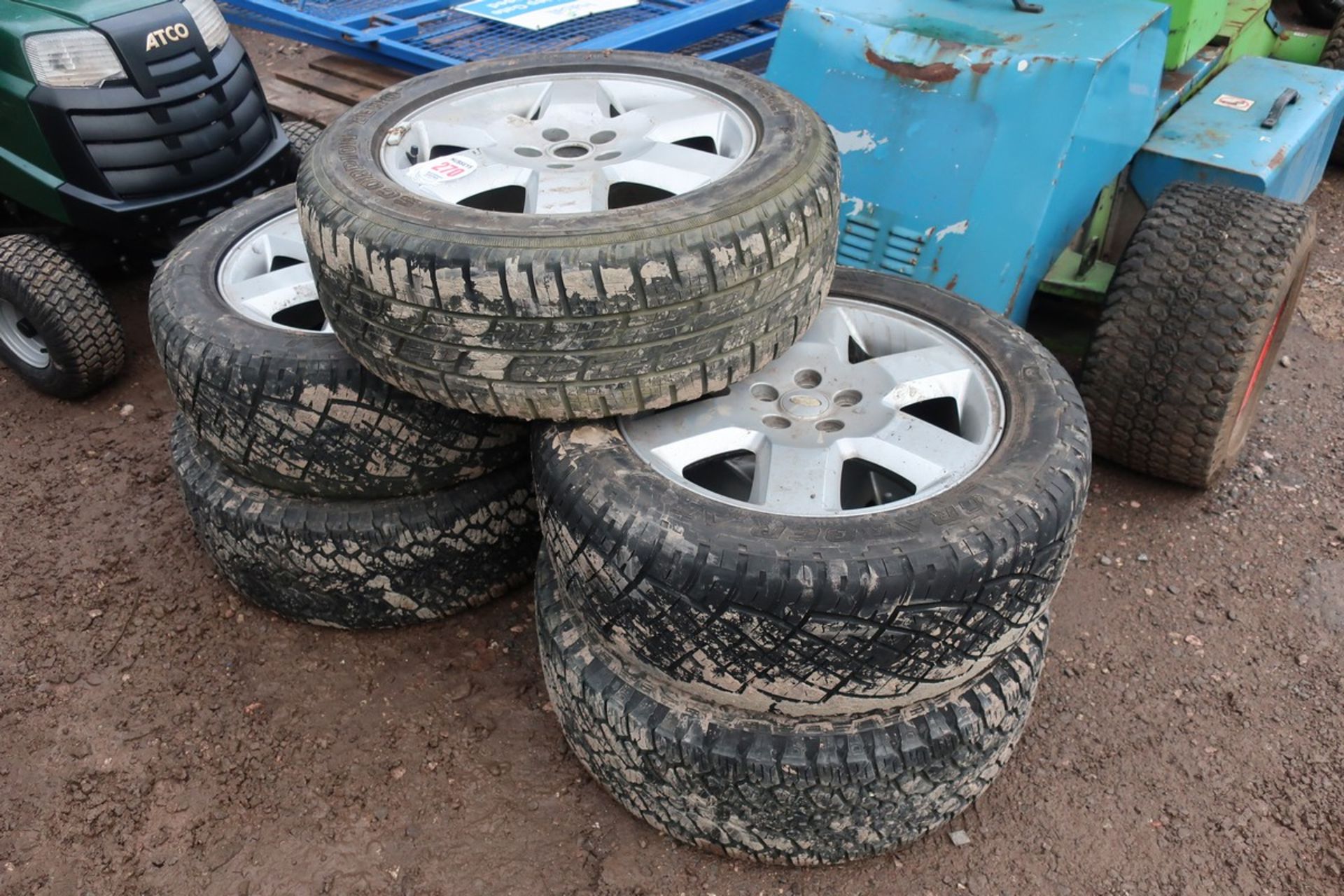 5 LAND ROVER DISCOVERY WHEELS 255/55/R19