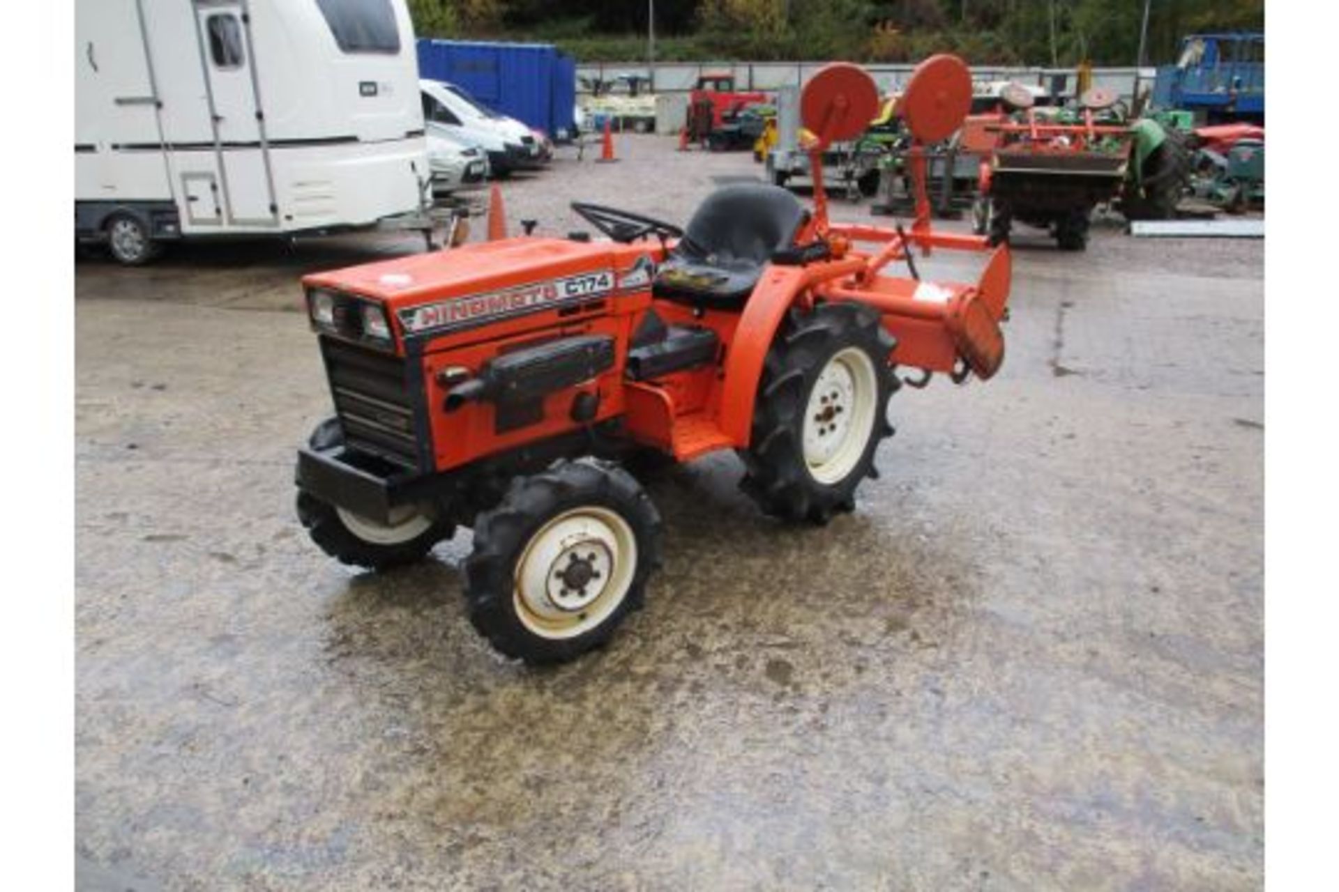 HINOMOTO C174 COMPACT TRACTOR C.W ROTAVATOR - Image 4 of 5