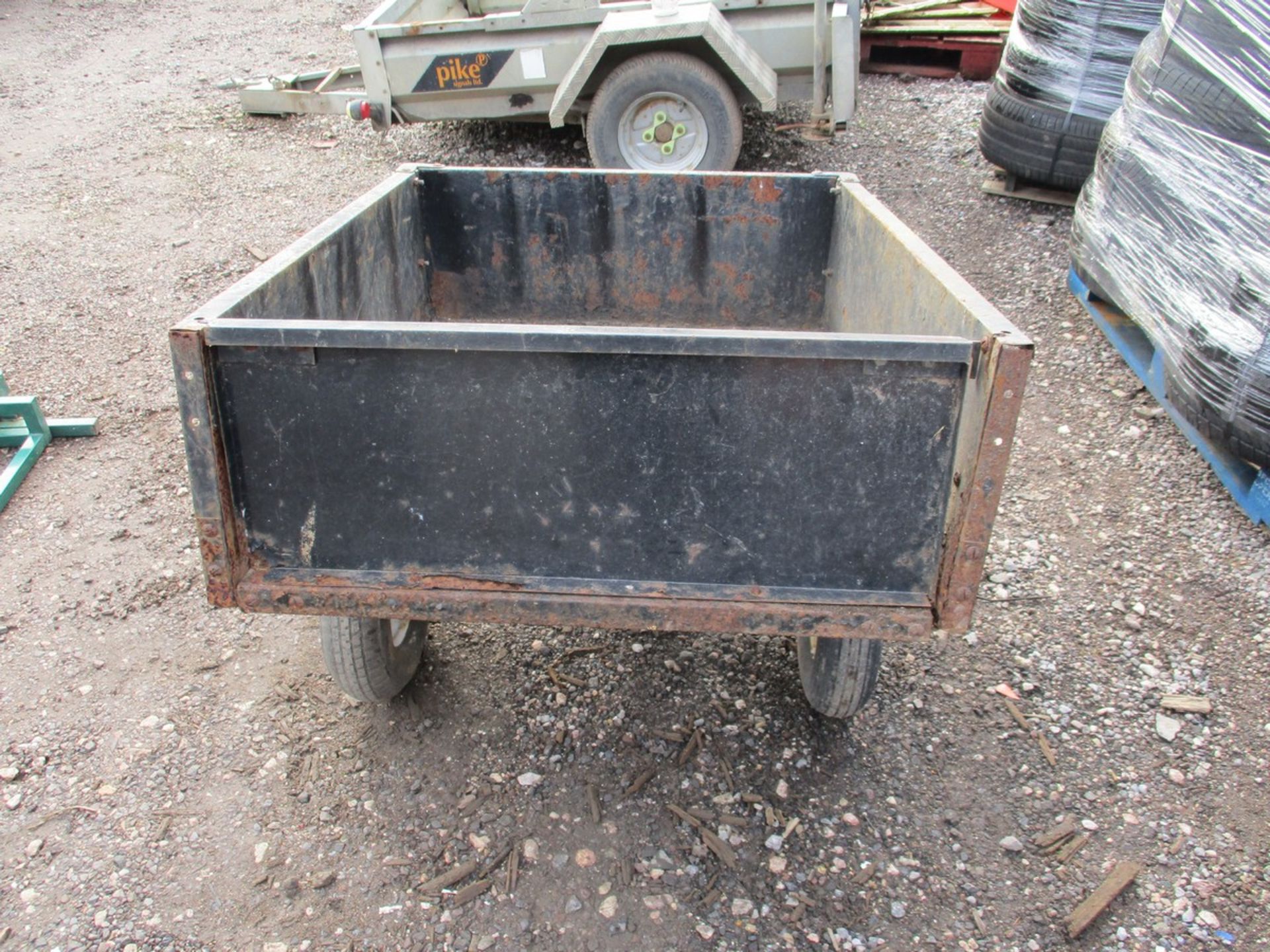 TIPPING TRAILER TO SUIT GARDEN/COMPACT TRACTOR OR ATV - Image 3 of 3