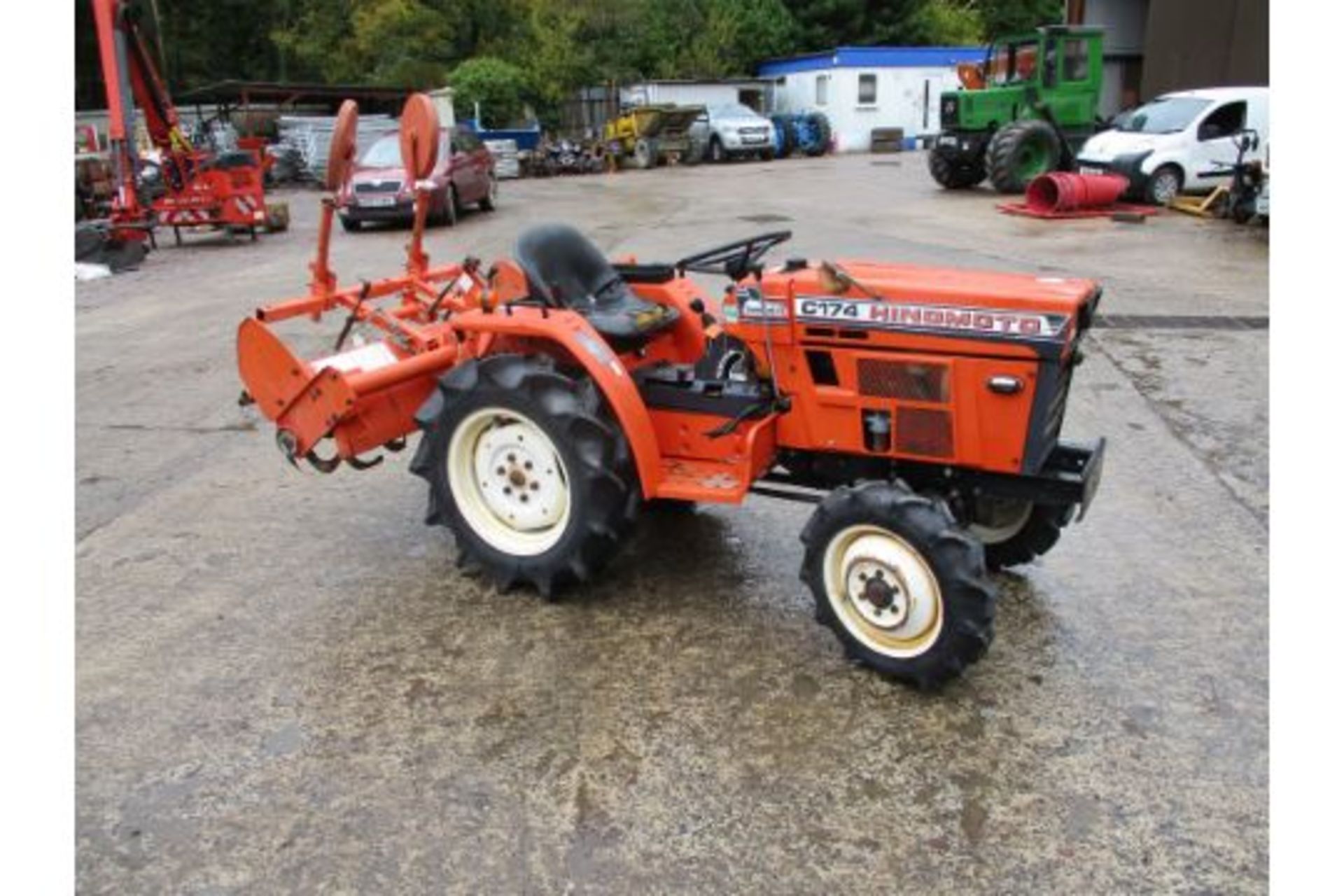 HINOMOTO C174 COMPACT TRACTOR C.W ROTAVATOR