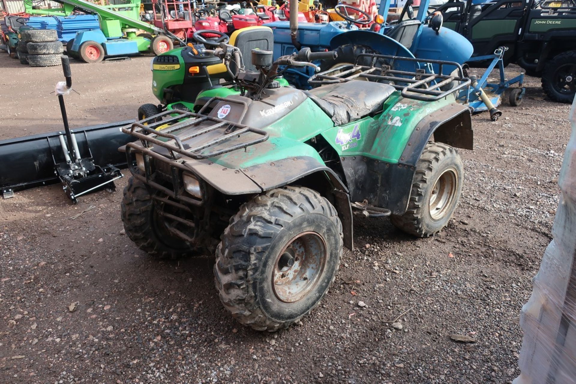 KAWASAKI KLF300 4X4 QUAD - Image 3 of 7