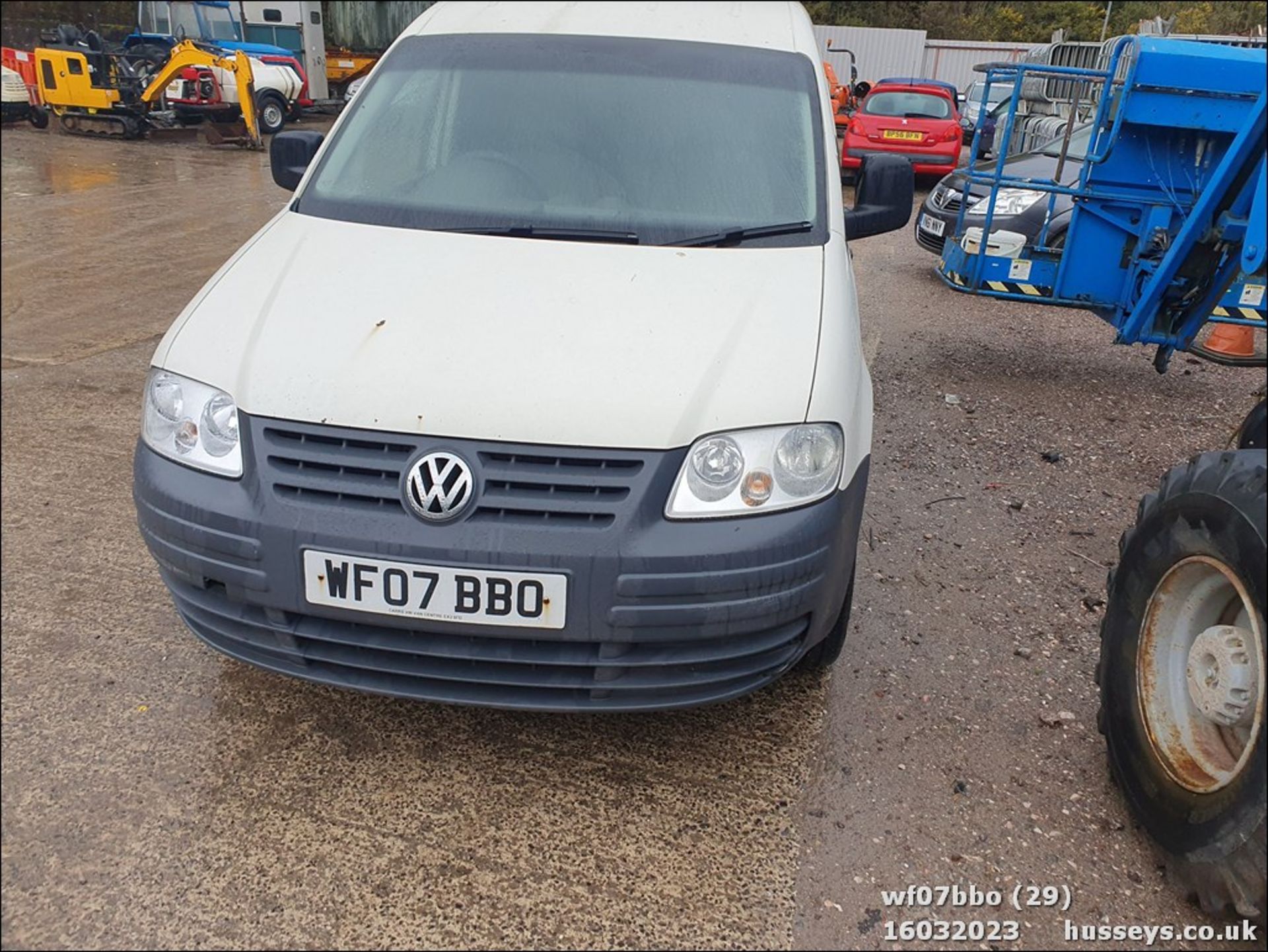 07/07 VOLKSWAGEN CADDY 69PS SDI - 1968cc 6dr Van (White, 152k) - Image 30 of 44