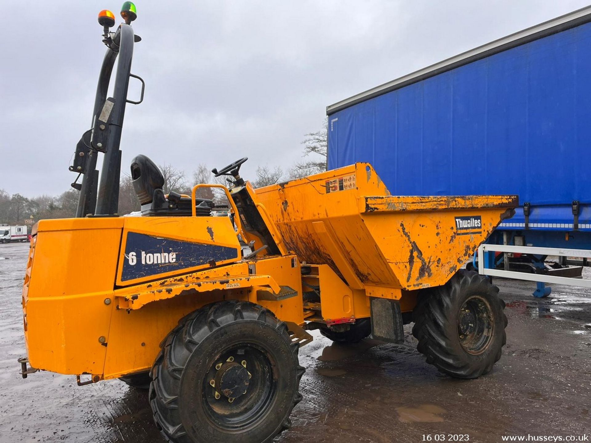 THWAITES 6 TON DUMPER 2016 1882HRS KEYPAD SECURITY - Image 5 of 15