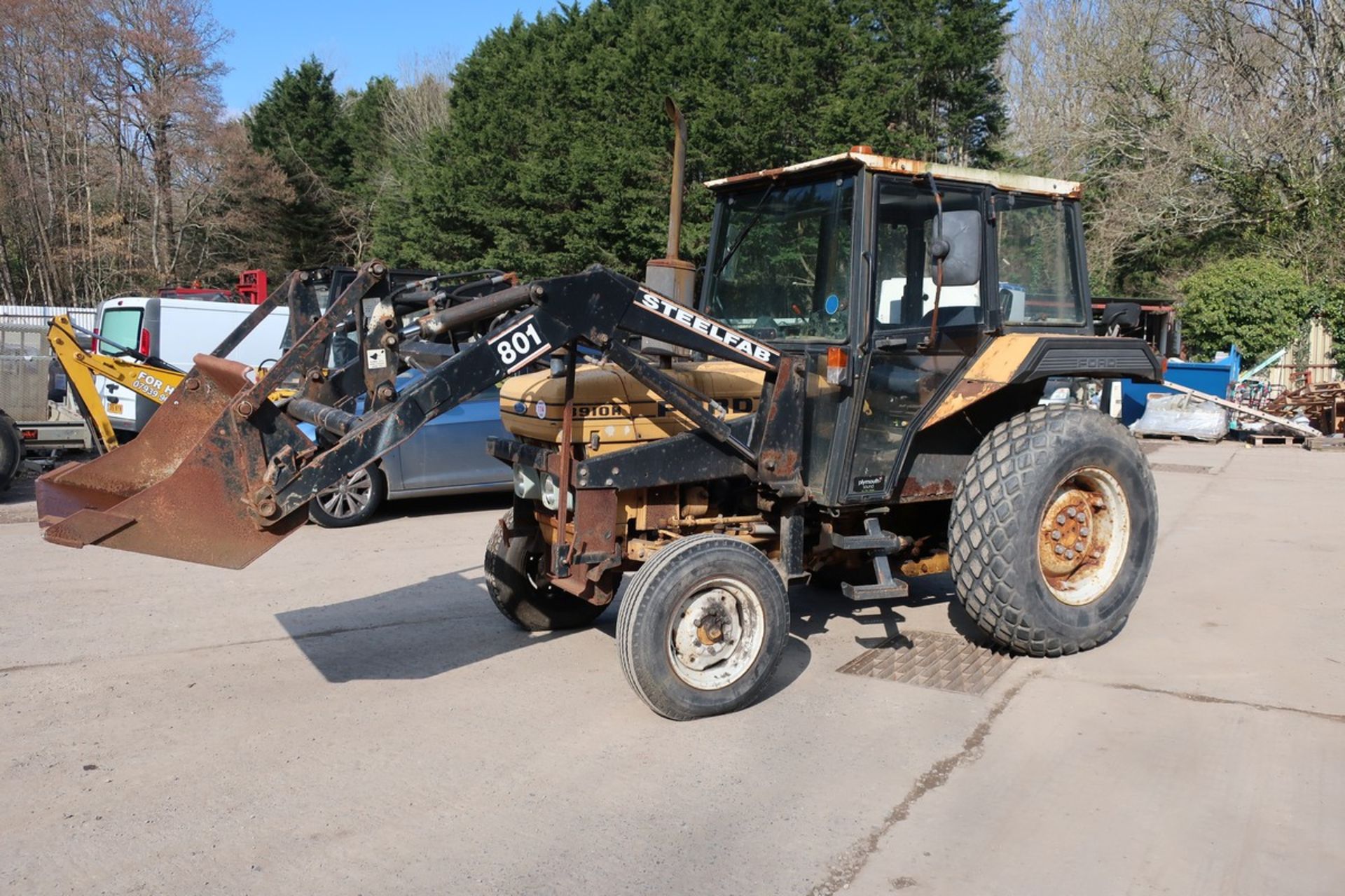 FORD 3910 TRACTOR C.W LOADER Q749 JTT 1816HRS. V5 PRESENT