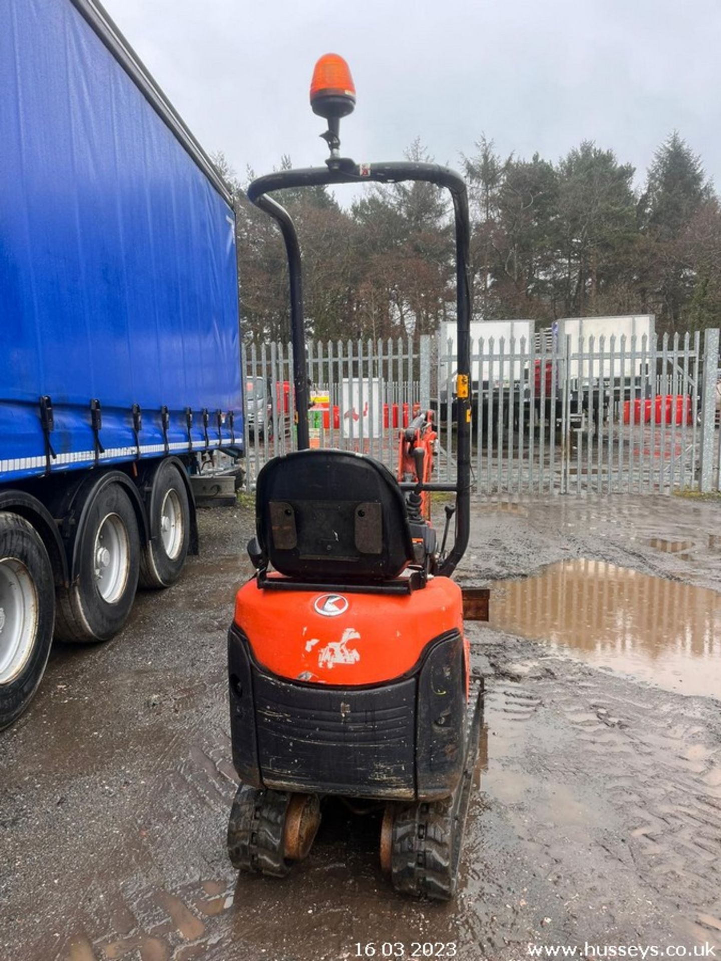 KUBOTA K008 MICRO DIGGER 2014 1783HRS EXPANDING TRACKS 2 BUCKETS - Image 2 of 11