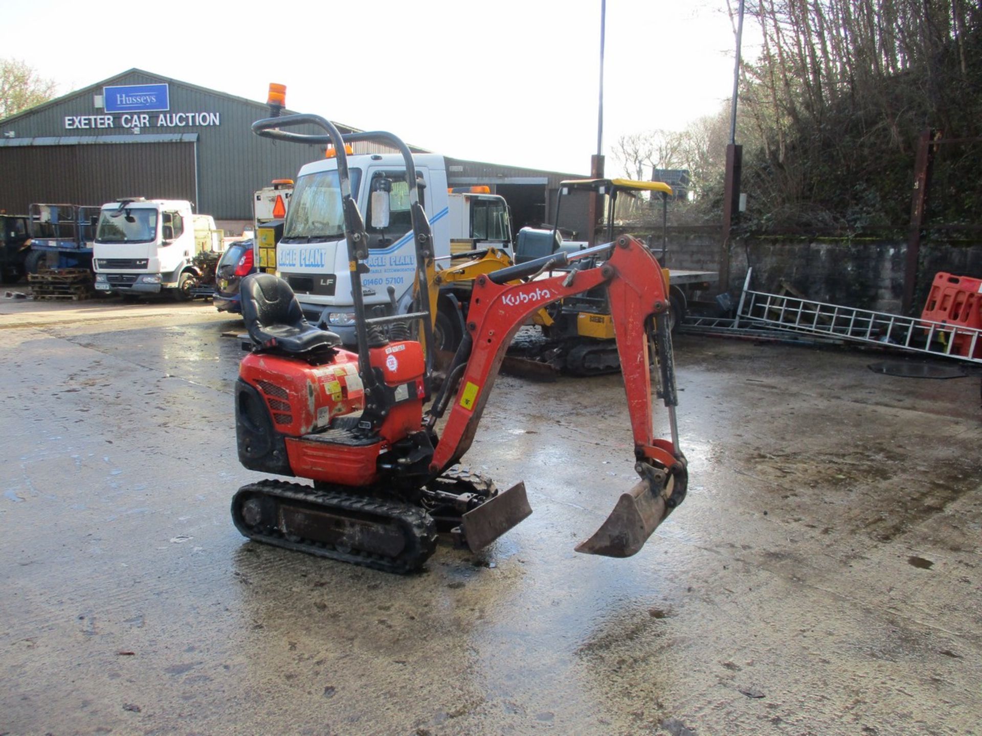 KUBOTA K008-3 MICRO DIGGER 2015 1996HRS C.W 1 BUCKET 1148059