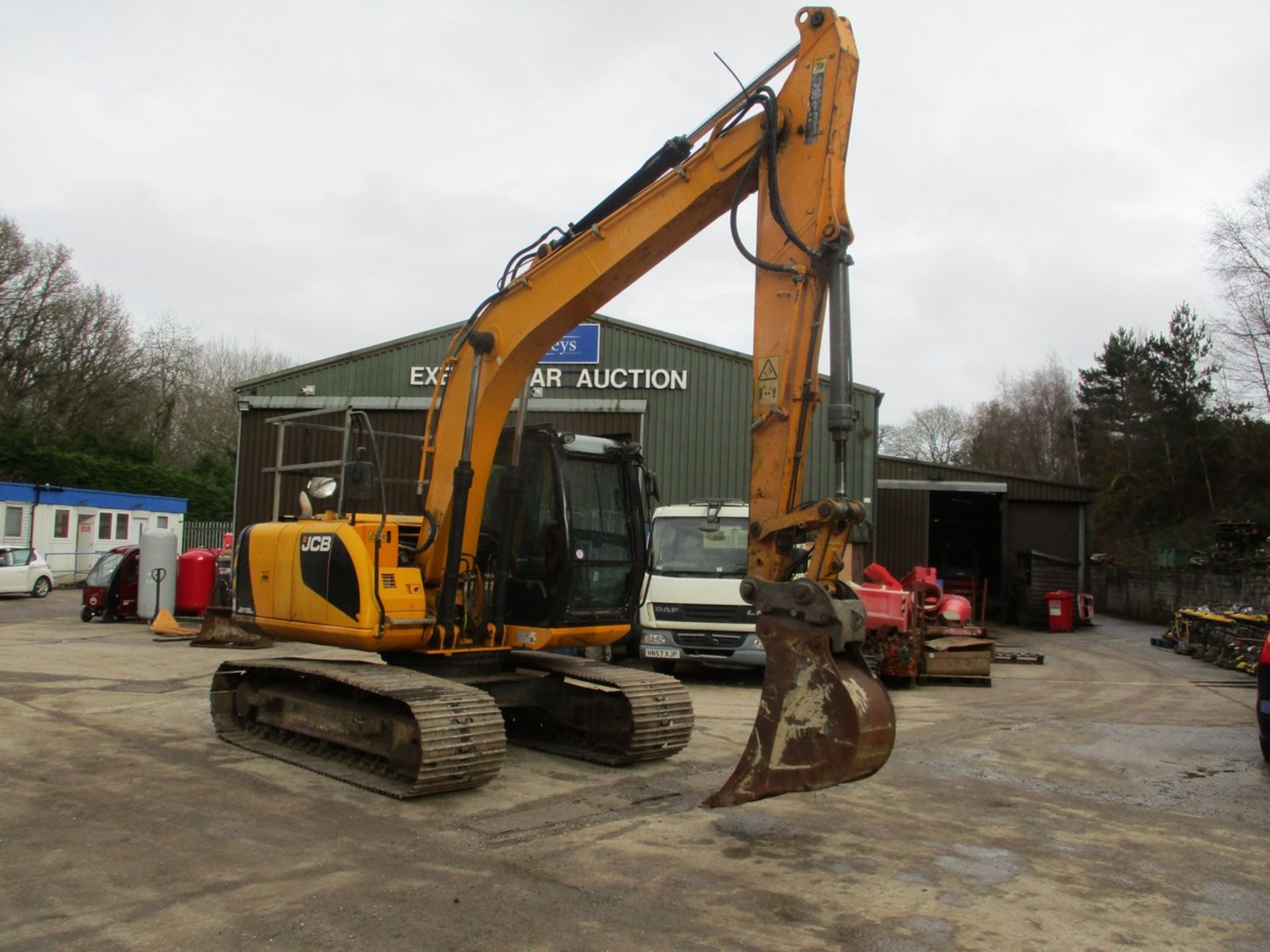 JCB JS130 EXCAVATOR 2012 C.W 1 BUCKET KEYPAD SECURITY RDD - Image 3 of 9