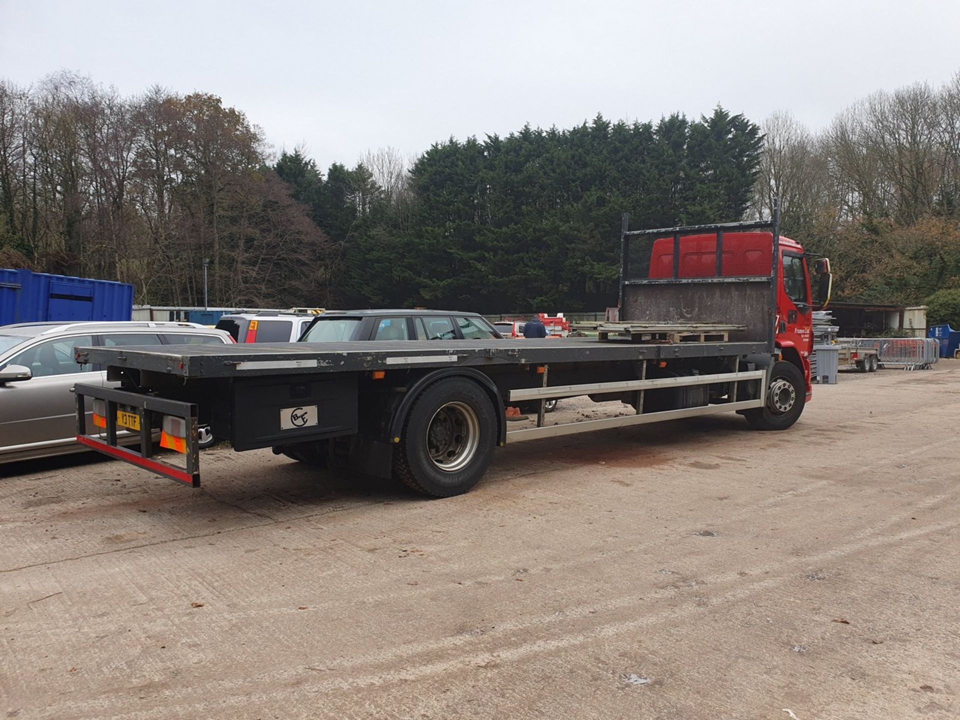 13/13 DAF TRUCKS FLAT BED - 6693cc 2dr (Red) - Image 21 of 23