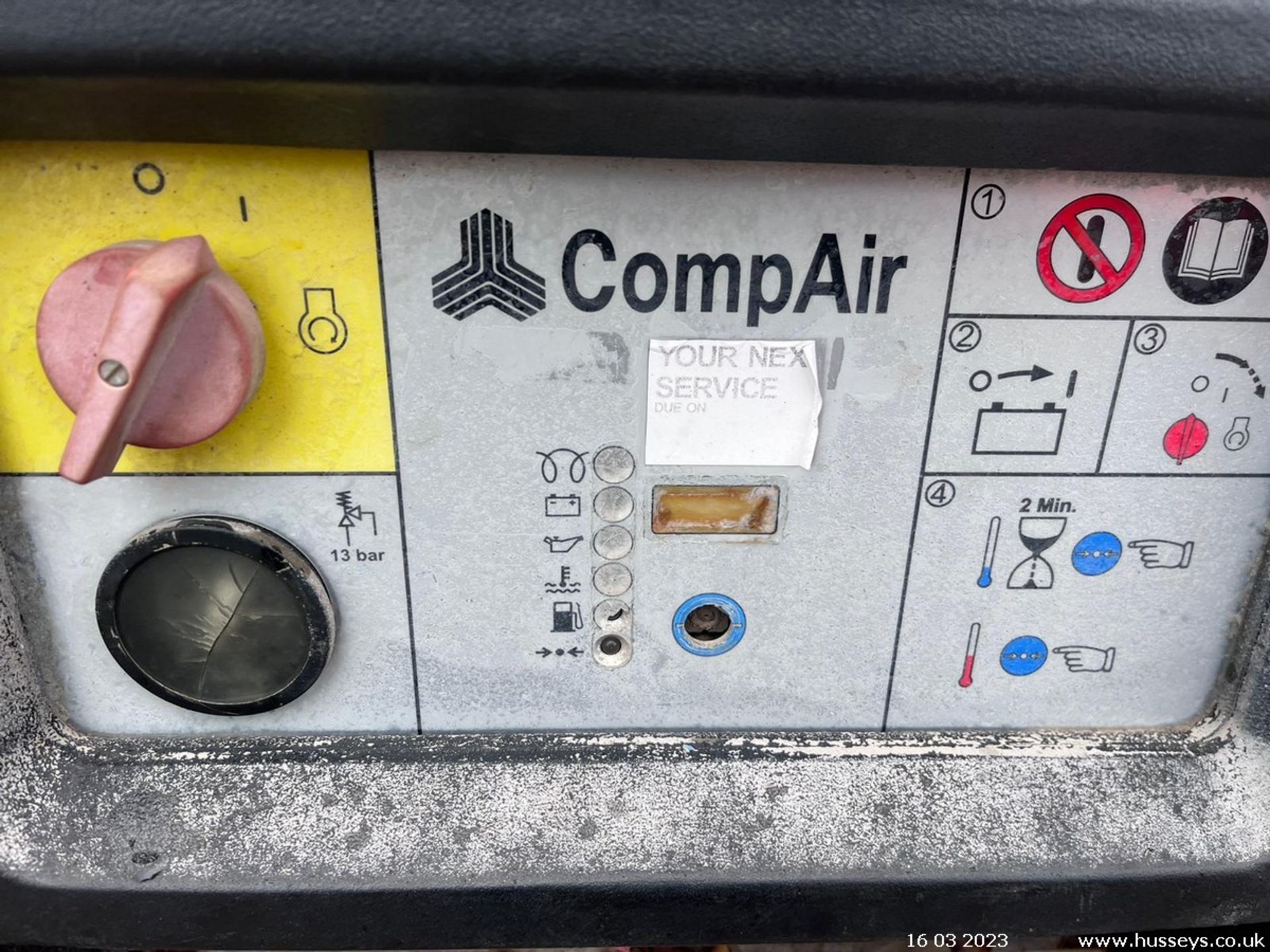 COMPAIR C50 COMPRESSOR 2007 176CFM - Image 6 of 9