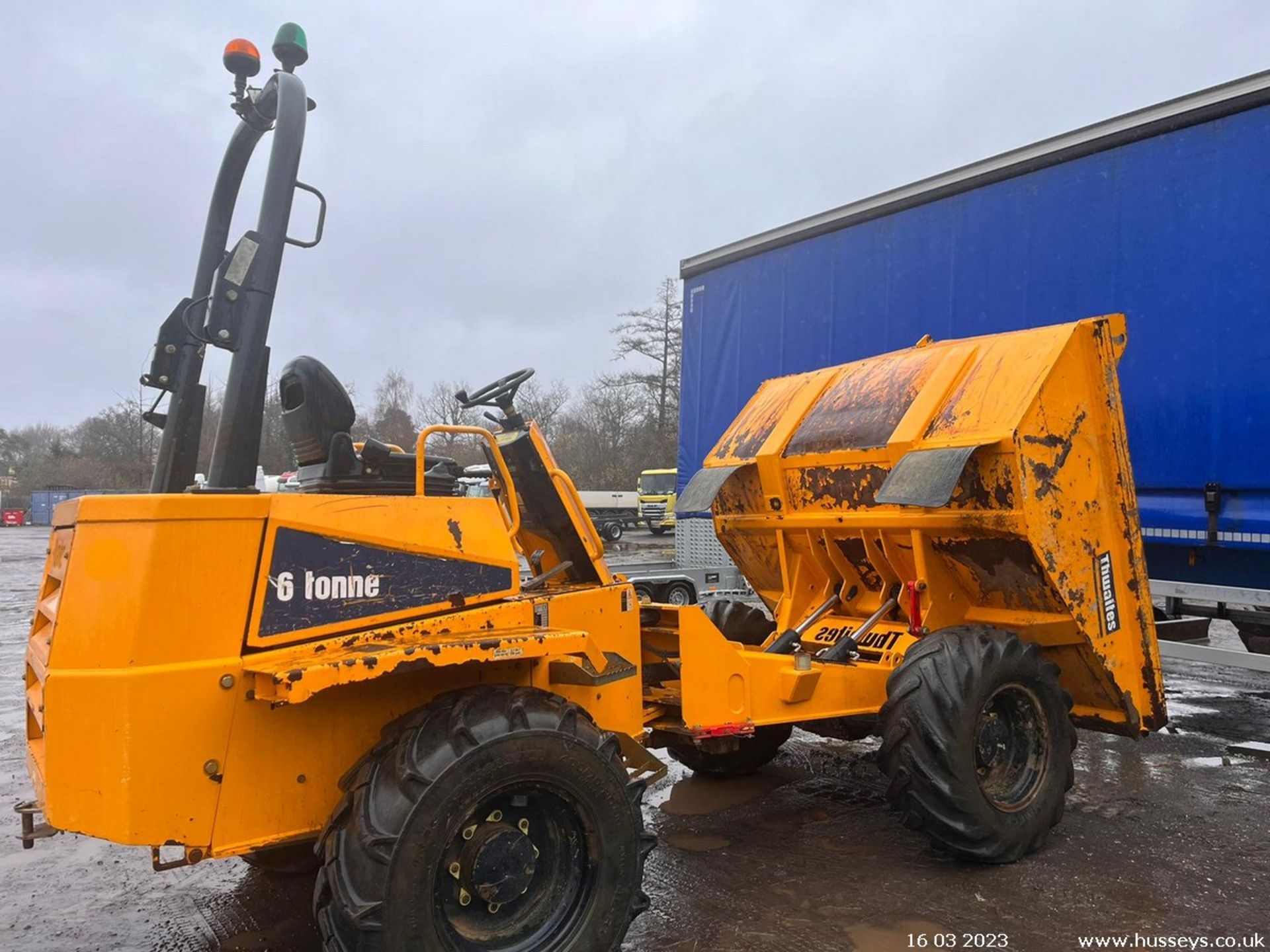 THWAITES 6 TON DUMPER 2016 1882HRS KEYPAD SECURITY - Image 6 of 15