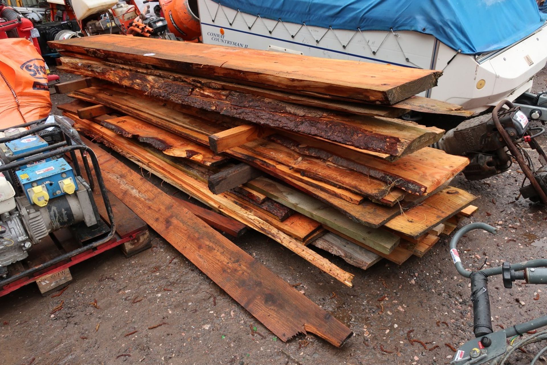 STACK OF PLANKS