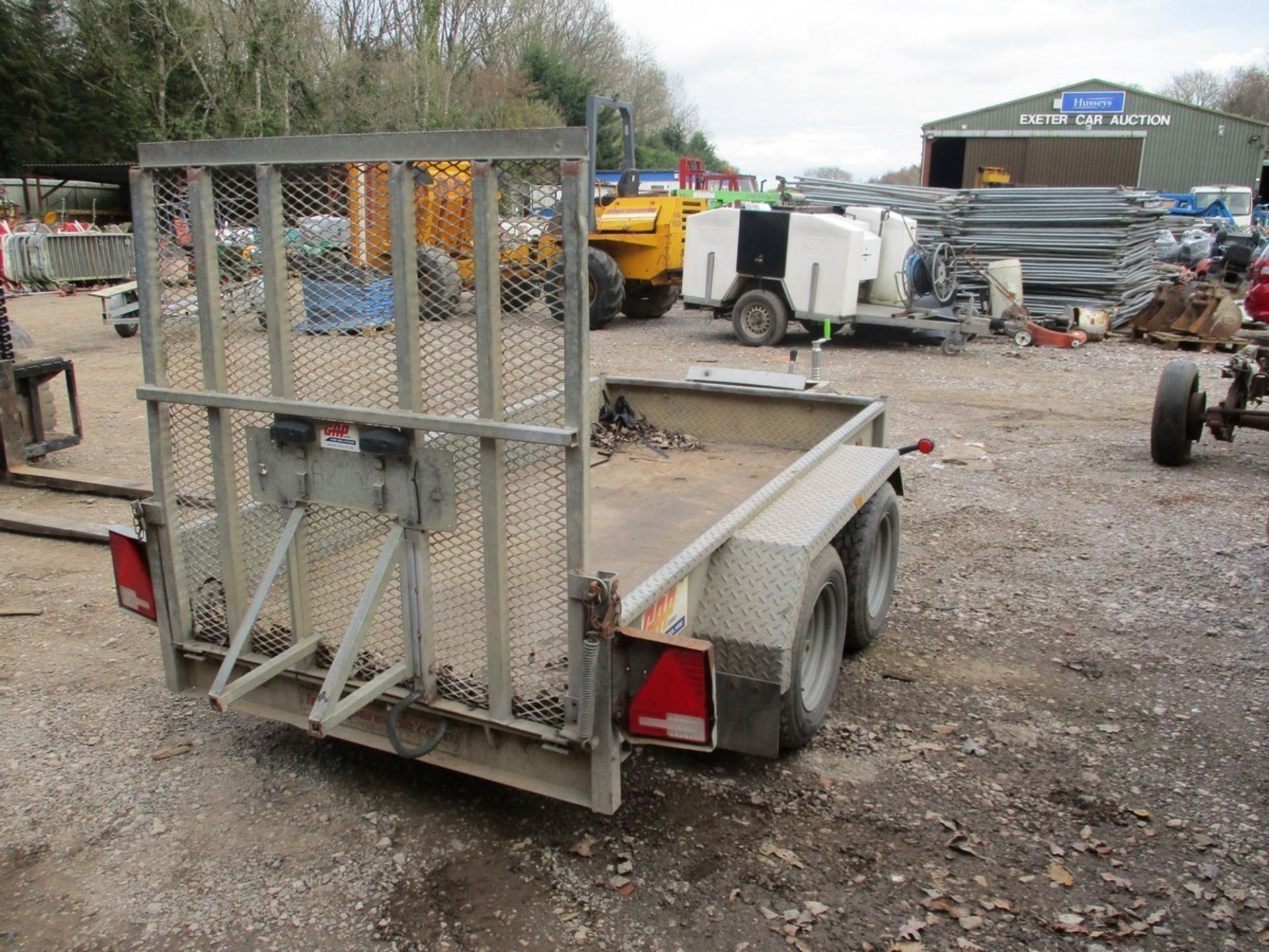 INDESPENSION 8X4 PLANT/MINI DIGGER TRAILER 3229225 - Image 3 of 4
