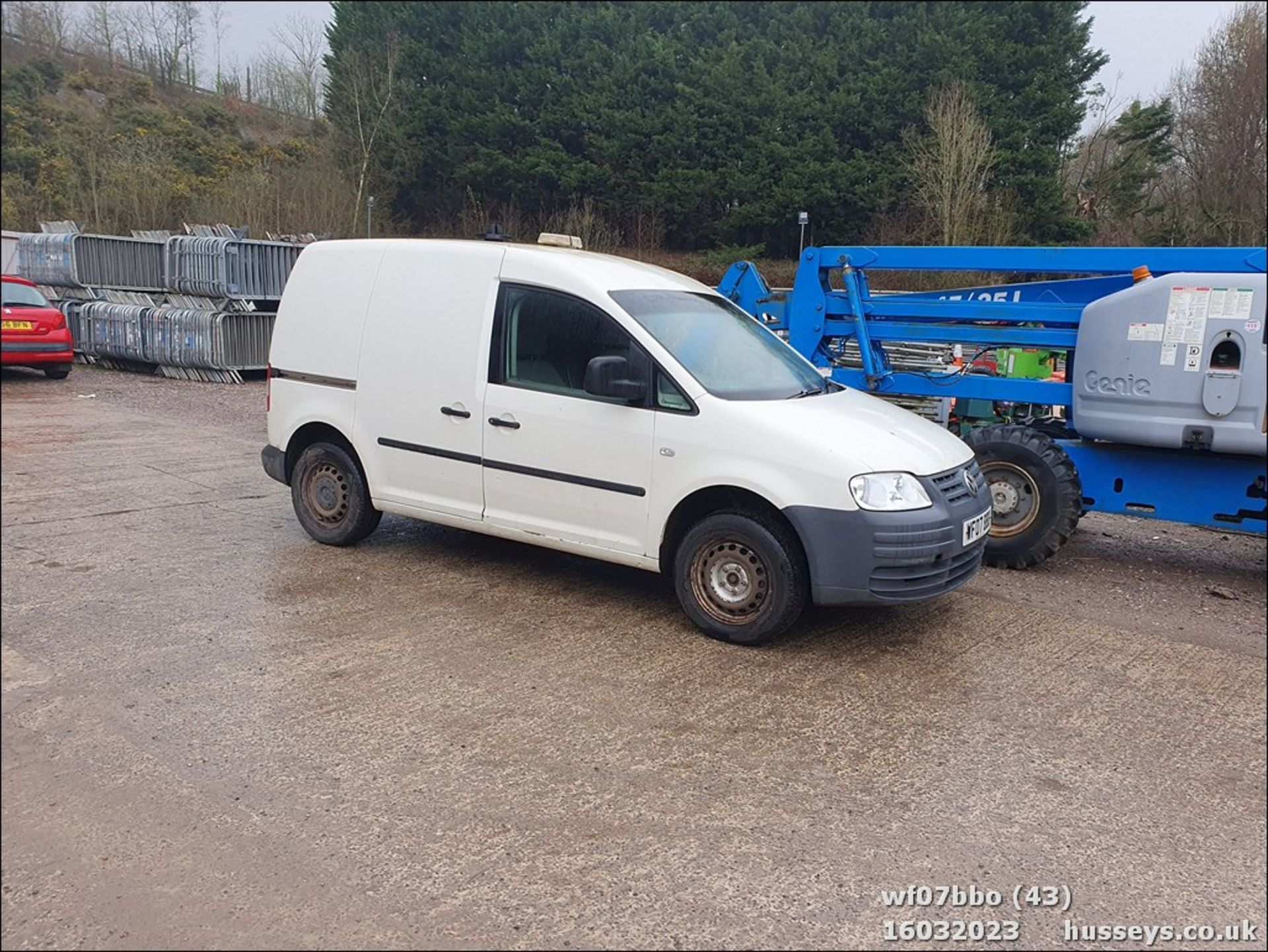 07/07 VOLKSWAGEN CADDY 69PS SDI - 1968cc 6dr Van (White, 152k) - Image 44 of 44