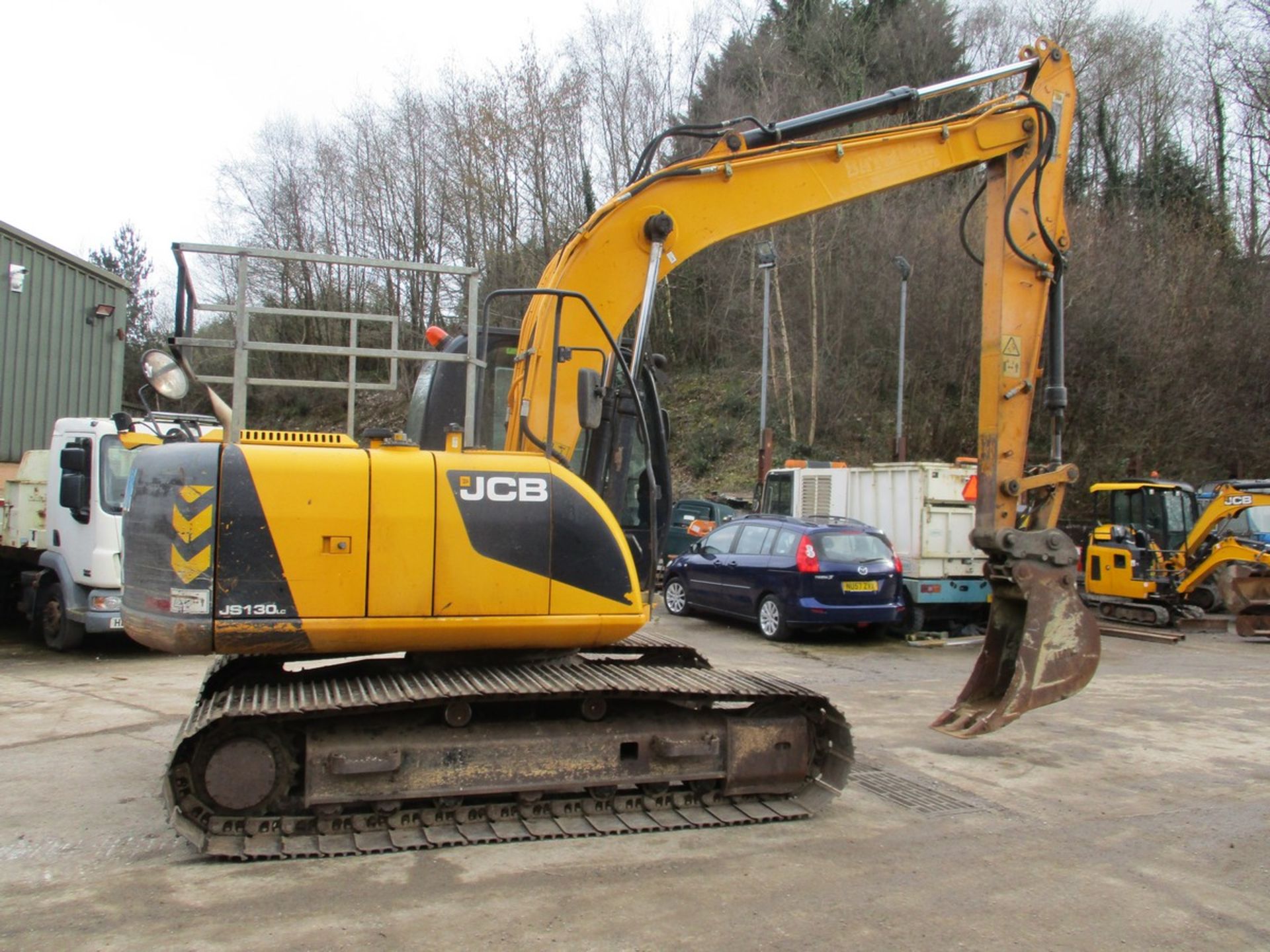 JCB JS130 EXCAVATOR 2012 C.W 1 BUCKET KEYPAD SECURITY RDD - Image 5 of 9