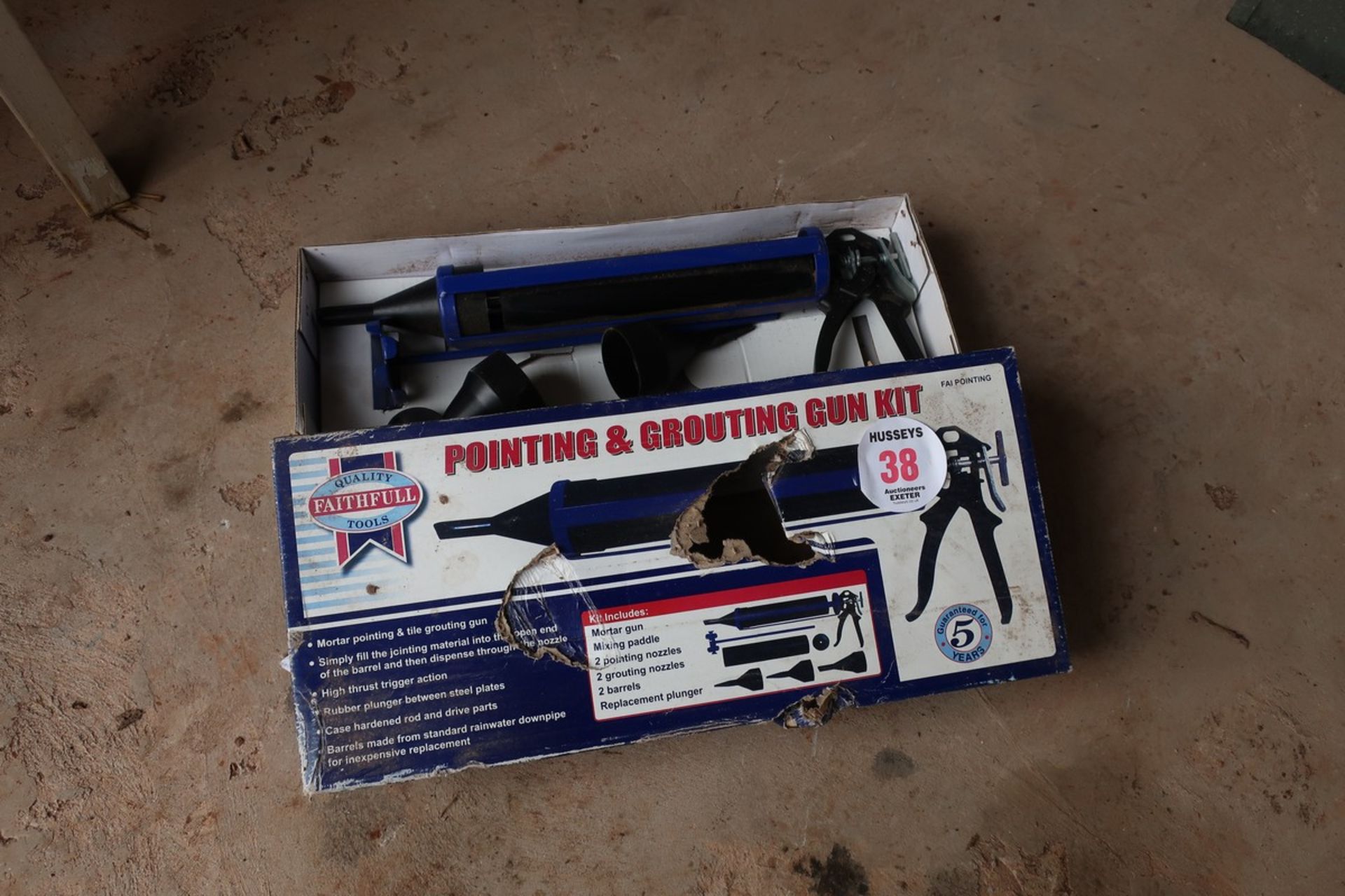 POINTING & GROUTING GUN KIT