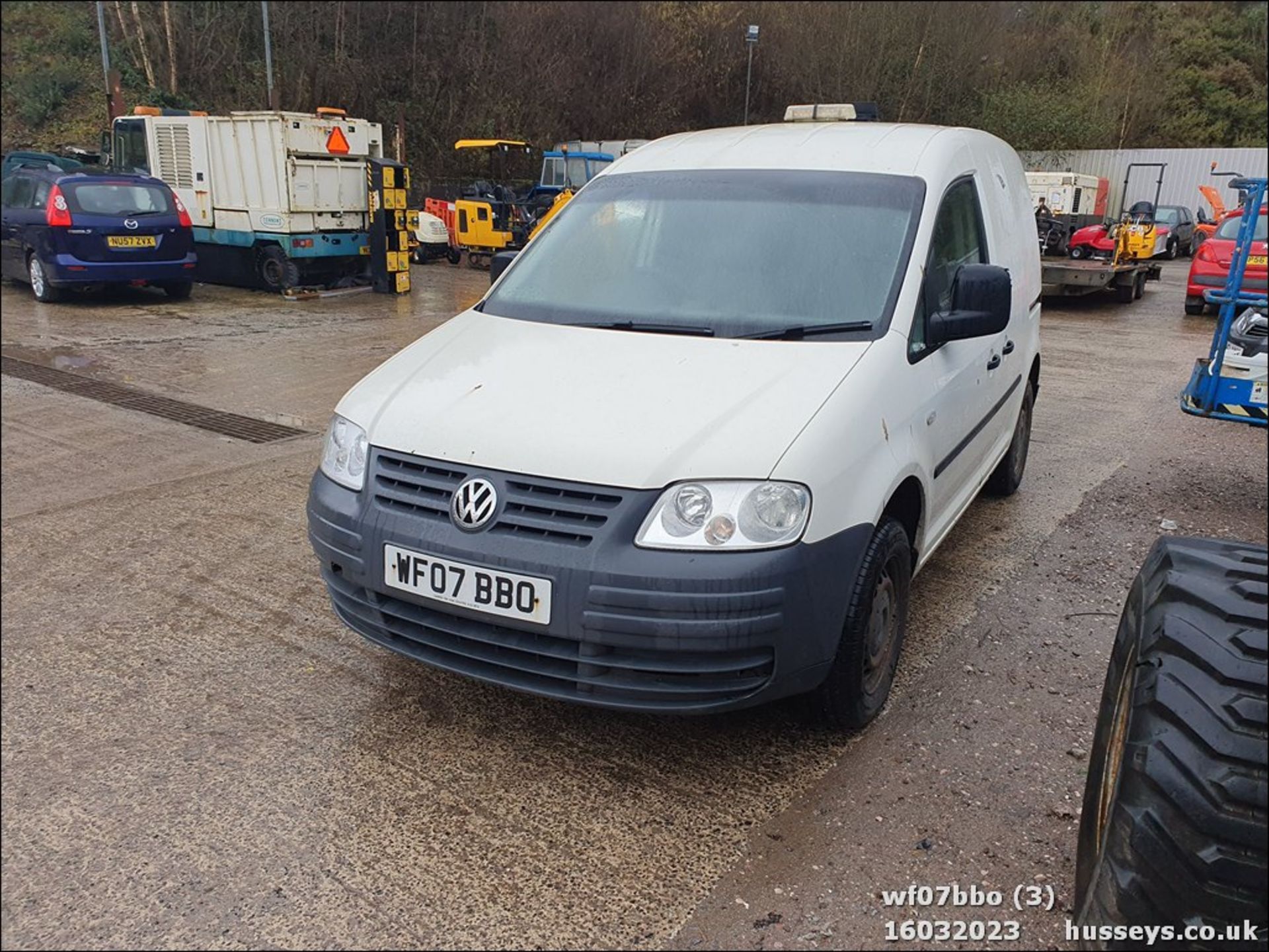 07/07 VOLKSWAGEN CADDY 69PS SDI - 1968cc 6dr Van (White, 152k) - Image 4 of 44