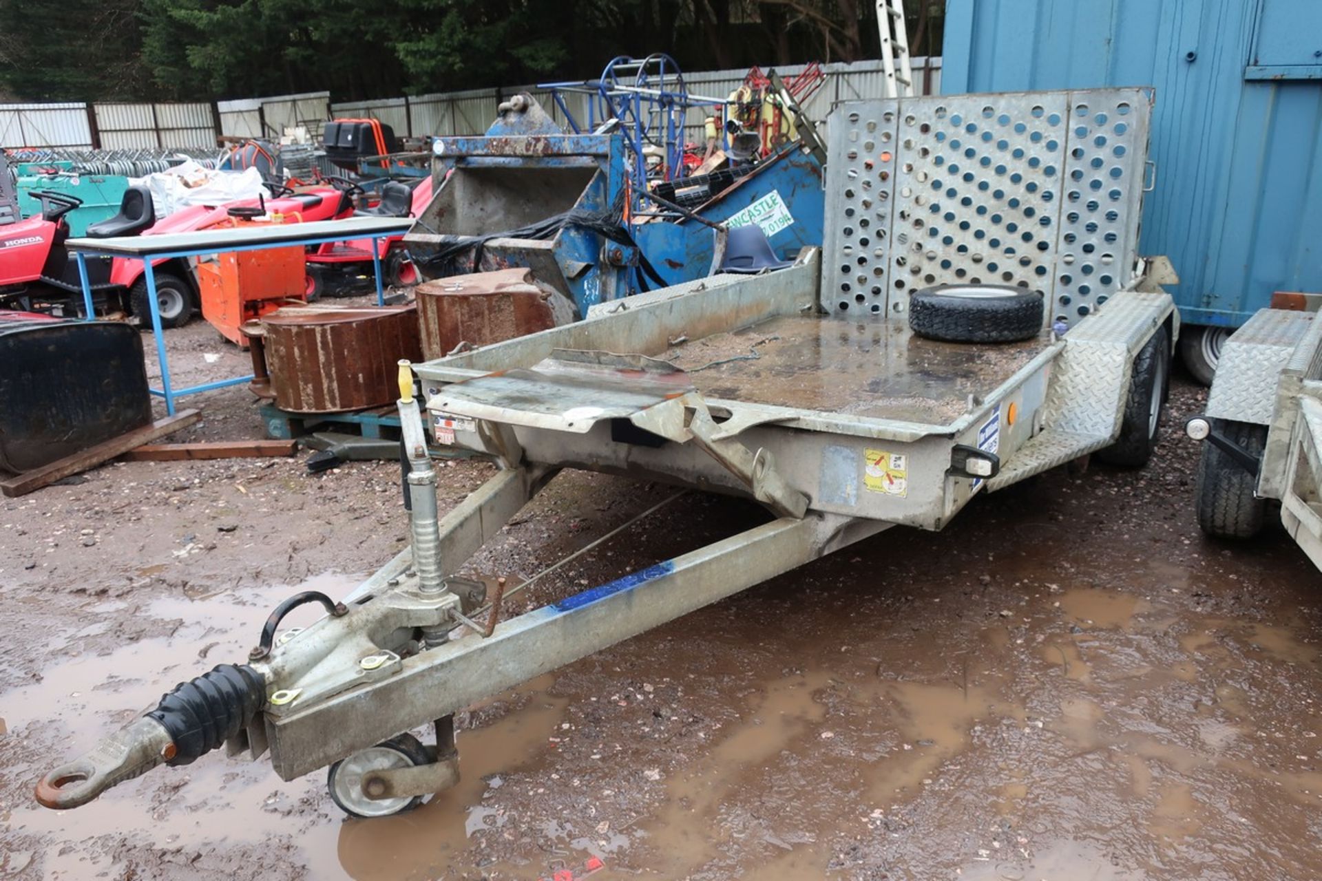 IFOR WILLIAMS 3.5 TON PLANT TRAILER (1 WHEEL DETACHED) 3378296