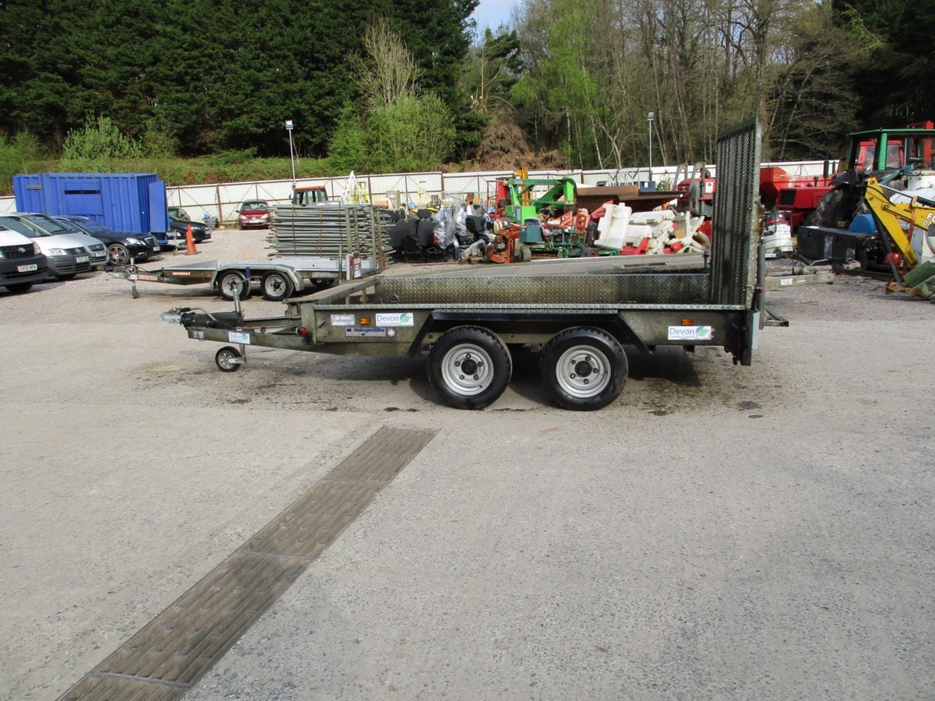 INDESPENSION 10X6 3.5 TON PLANT TRAILER - Image 2 of 4