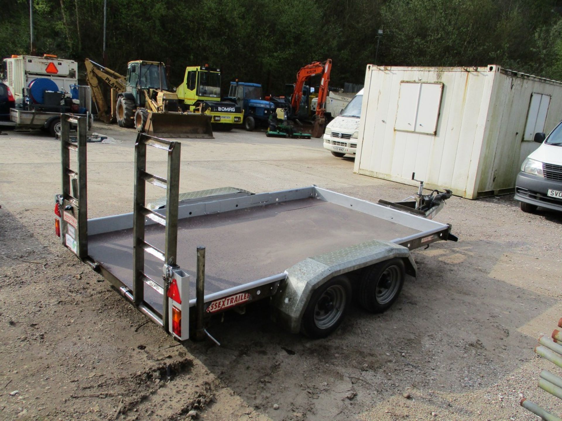 WESSEX 10X6 3.5 TON PLANT TRAILER - Image 4 of 4