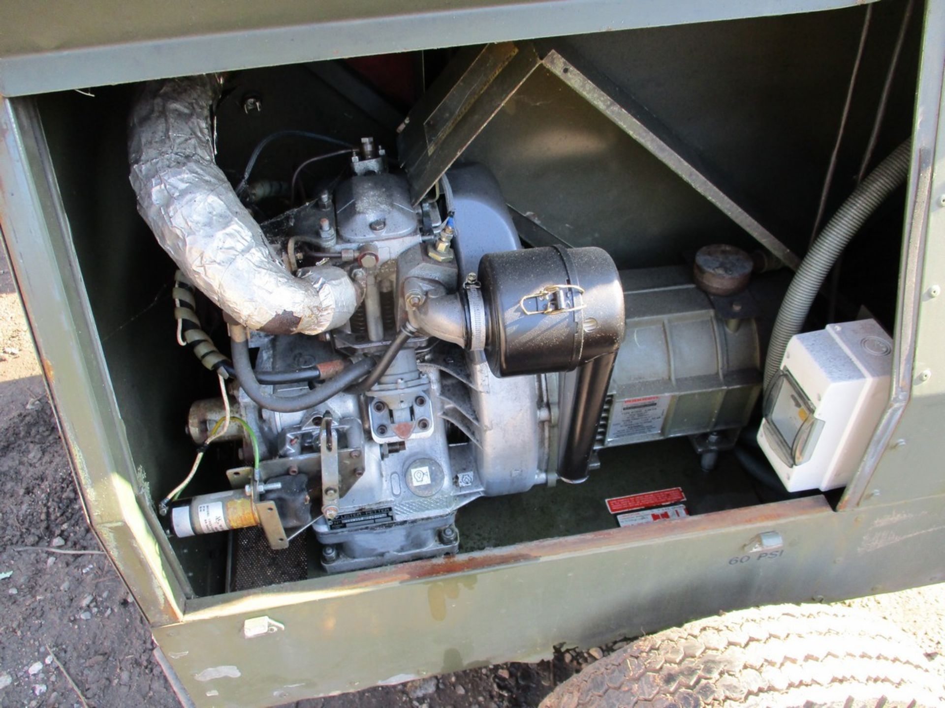 TOWABLE GENERATOR/HEATER - LISTER ENGINE - Image 3 of 4