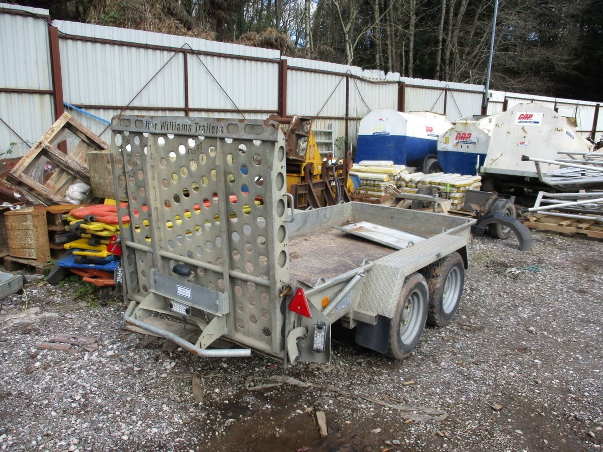 IFOR WILLIAMS 2.7 TON PLANT TRAILER 3329802 - Image 2 of 3