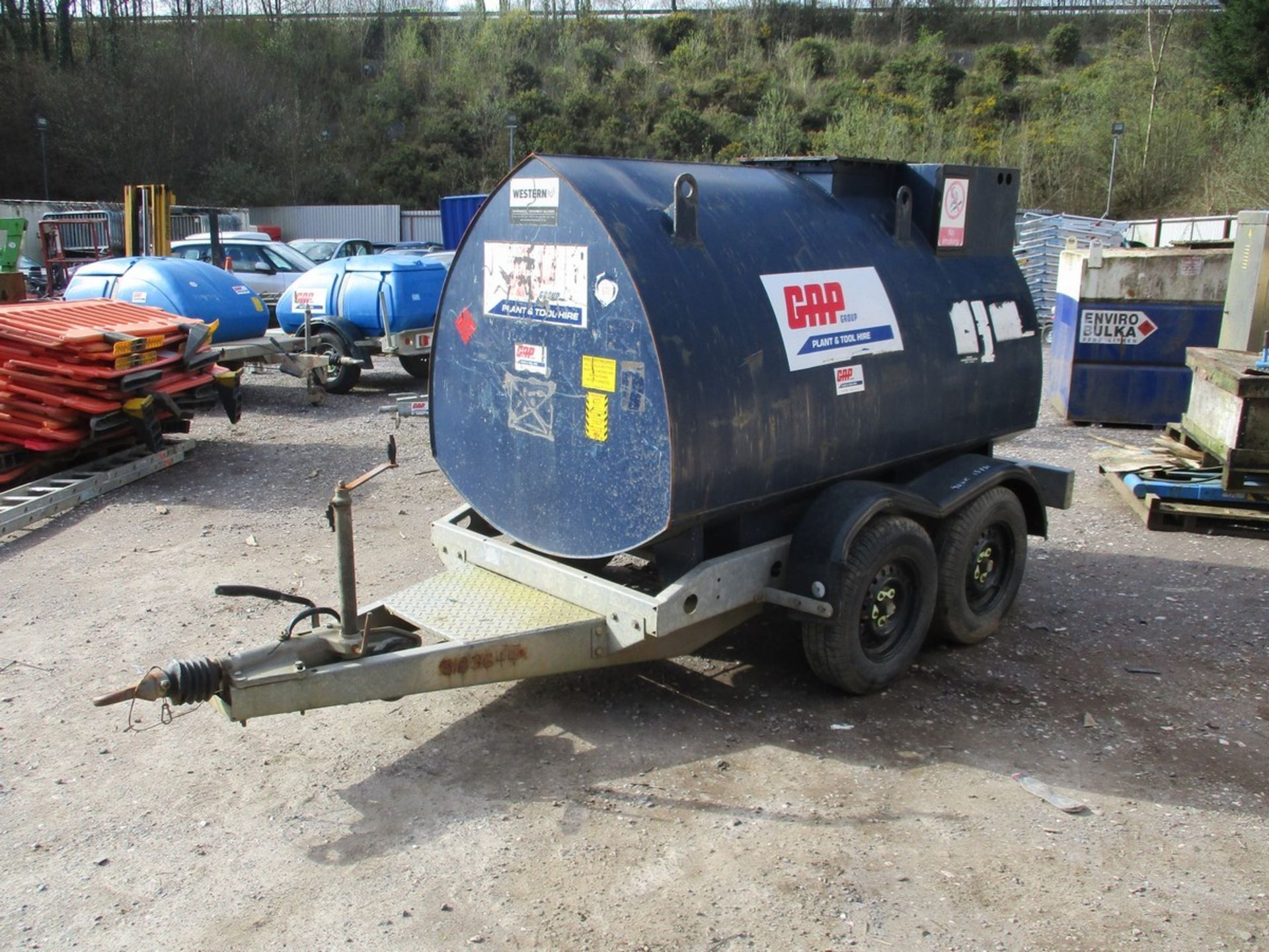 WESTERN TWIN AXLE 2000 LITRE DIESEL BOWSER 3103644