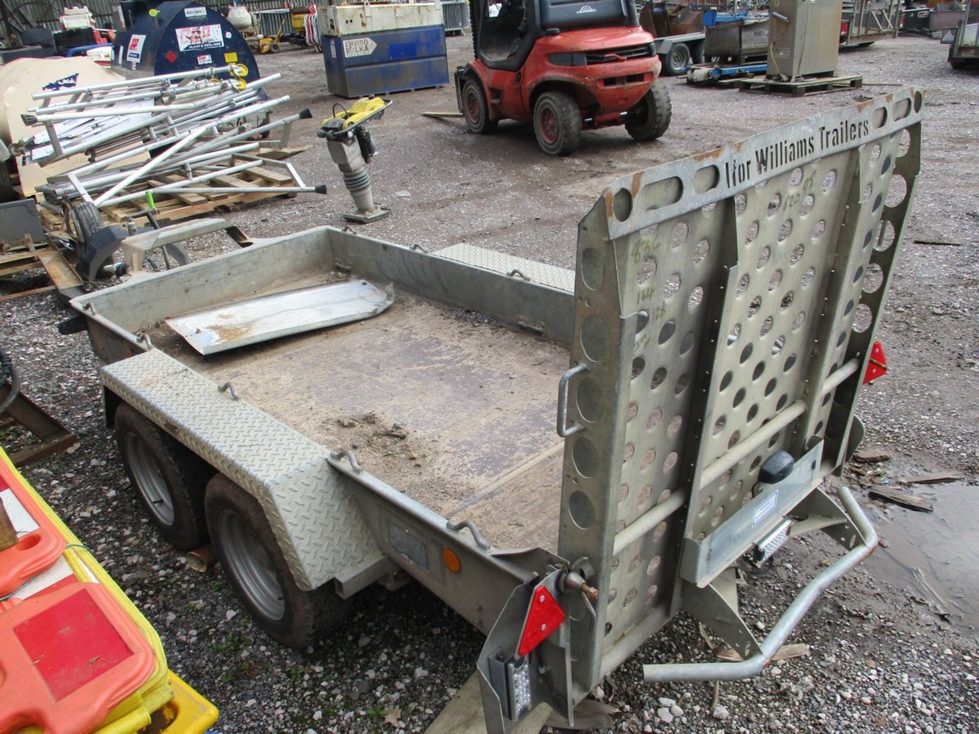 IFOR WILLIAMS 2.7 TON PLANT TRAILER 3329802 - Image 3 of 3