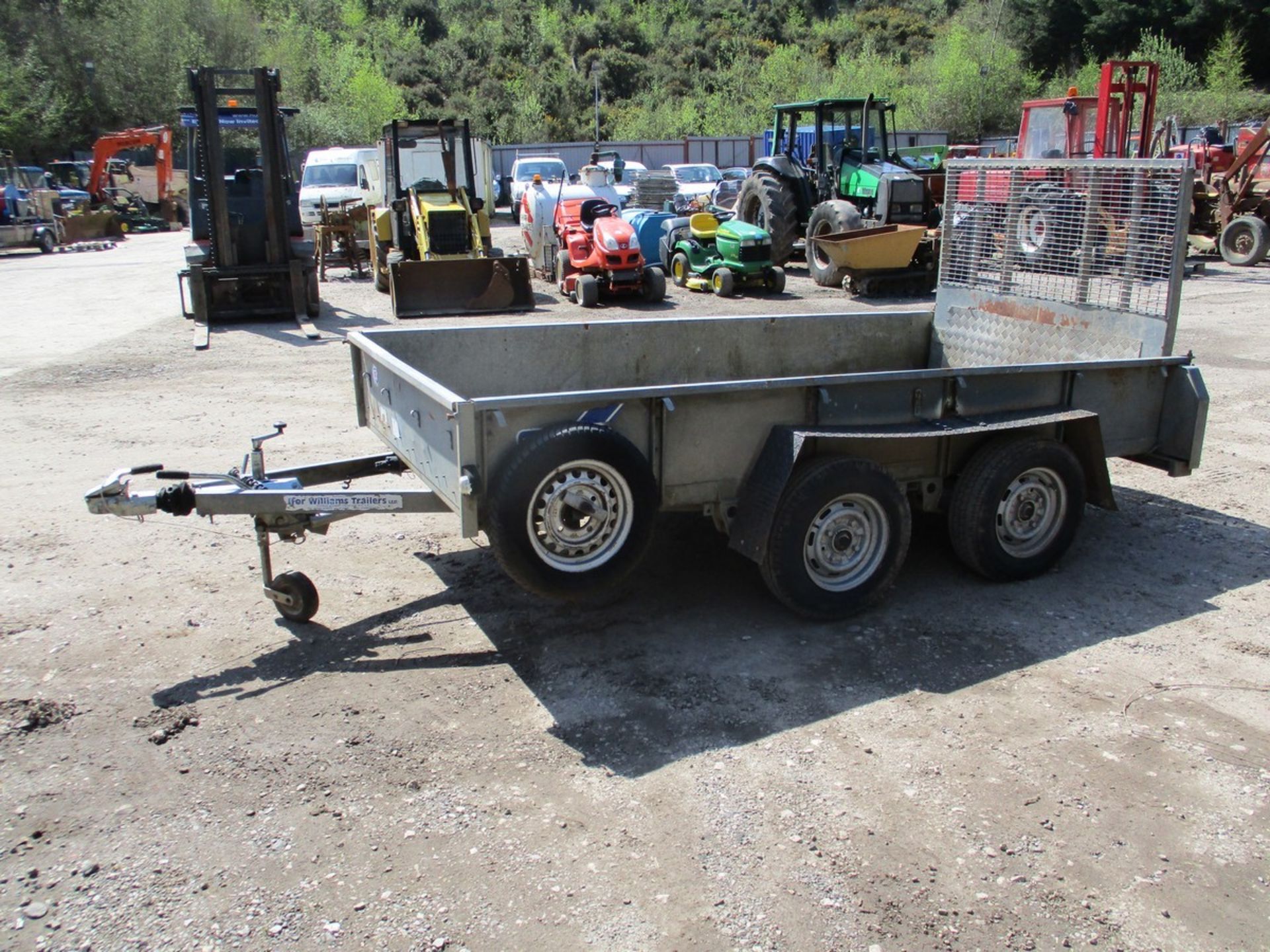 IFOR WILLIAMS TWIN AXLE TRAILER - Image 3 of 5