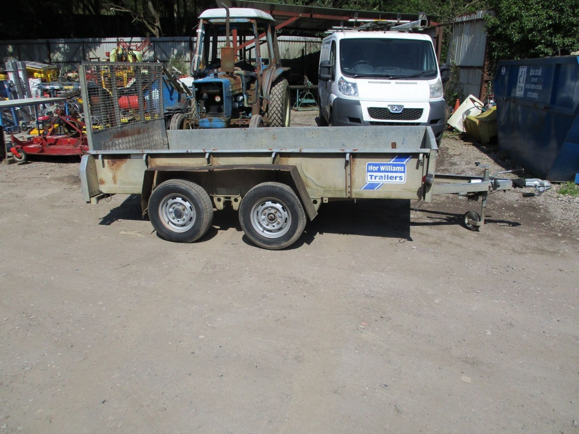 IFOR WILLIAMS TWIN AXLE TRAILER