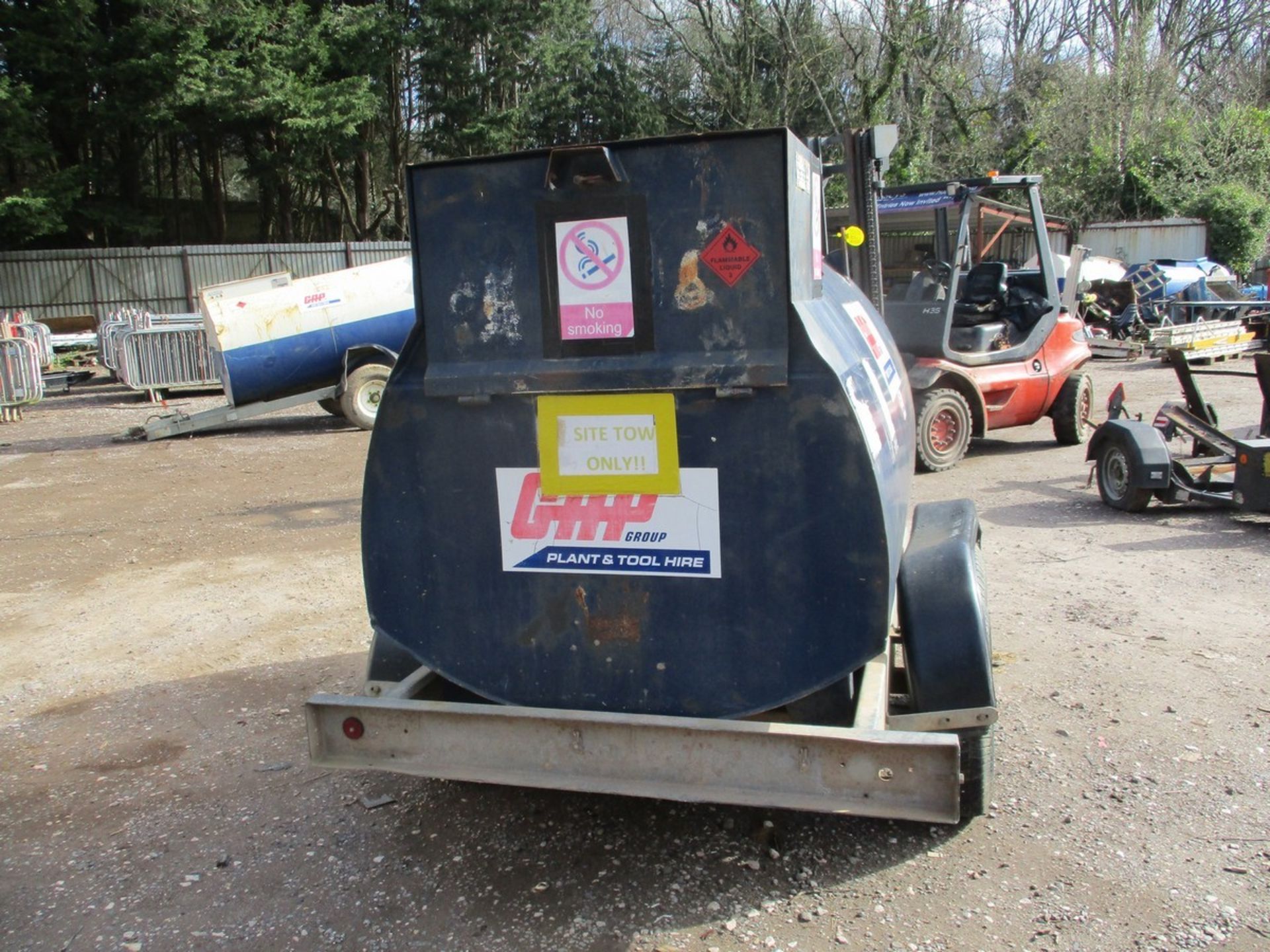 WESTERN TWIN AXLE 2000 LITRE DIESEL BOWSER 3103644 - Image 3 of 5