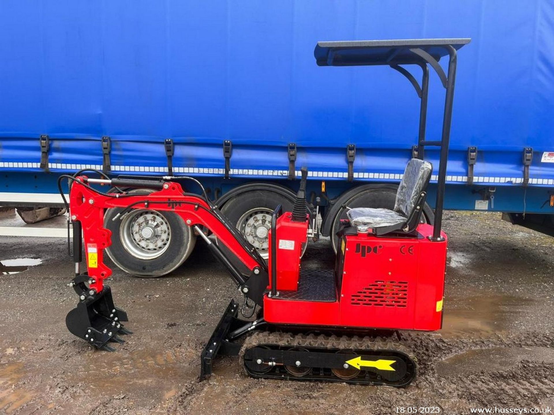 JPC MICRO DIGGER. NEW/UNUSED. BLADE EXTENSIONS. LED WORKLIGHTS. HAMMER LINES. RTD