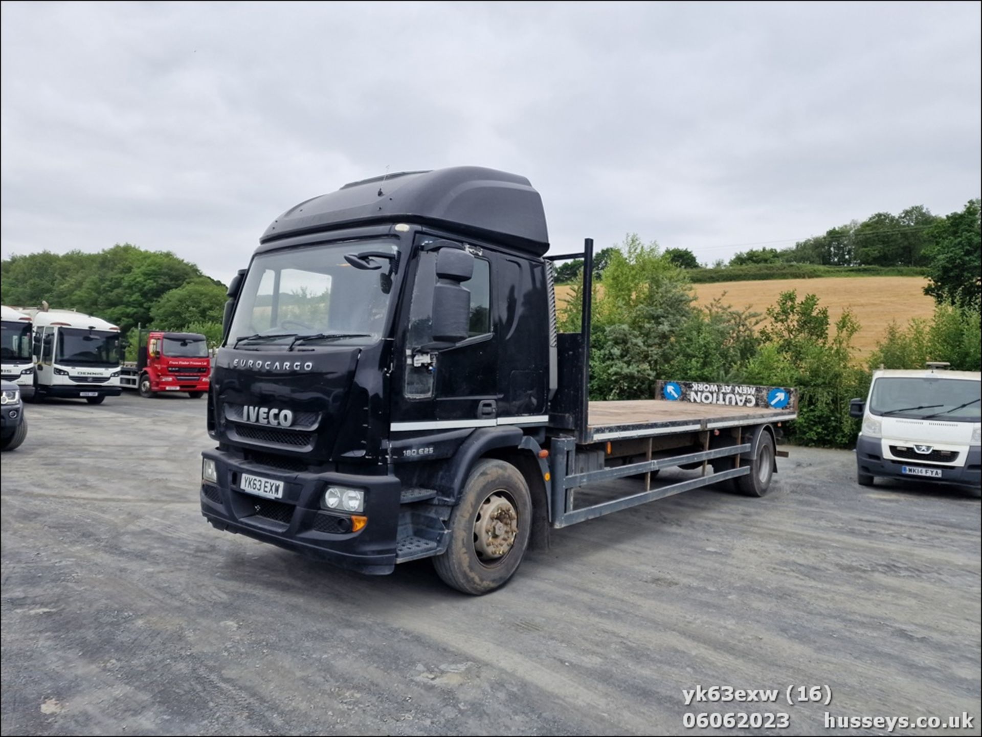 13/63 IVECO EUROCARGO (MY 2008) - 5880cc 2dr Flat Bed (Black) - Image 16 of 21