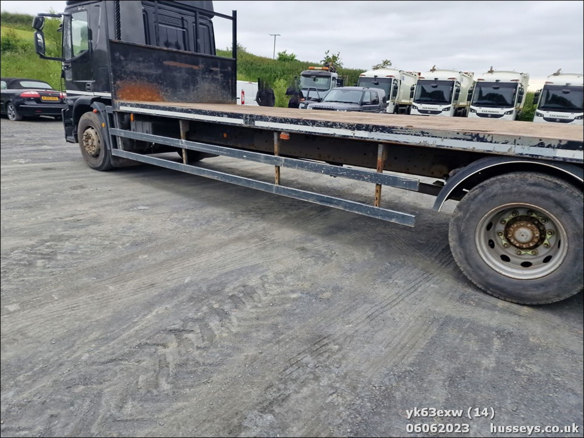 13/63 IVECO EUROCARGO (MY 2008) - 5880cc 2dr Flat Bed (Black) - Image 14 of 21