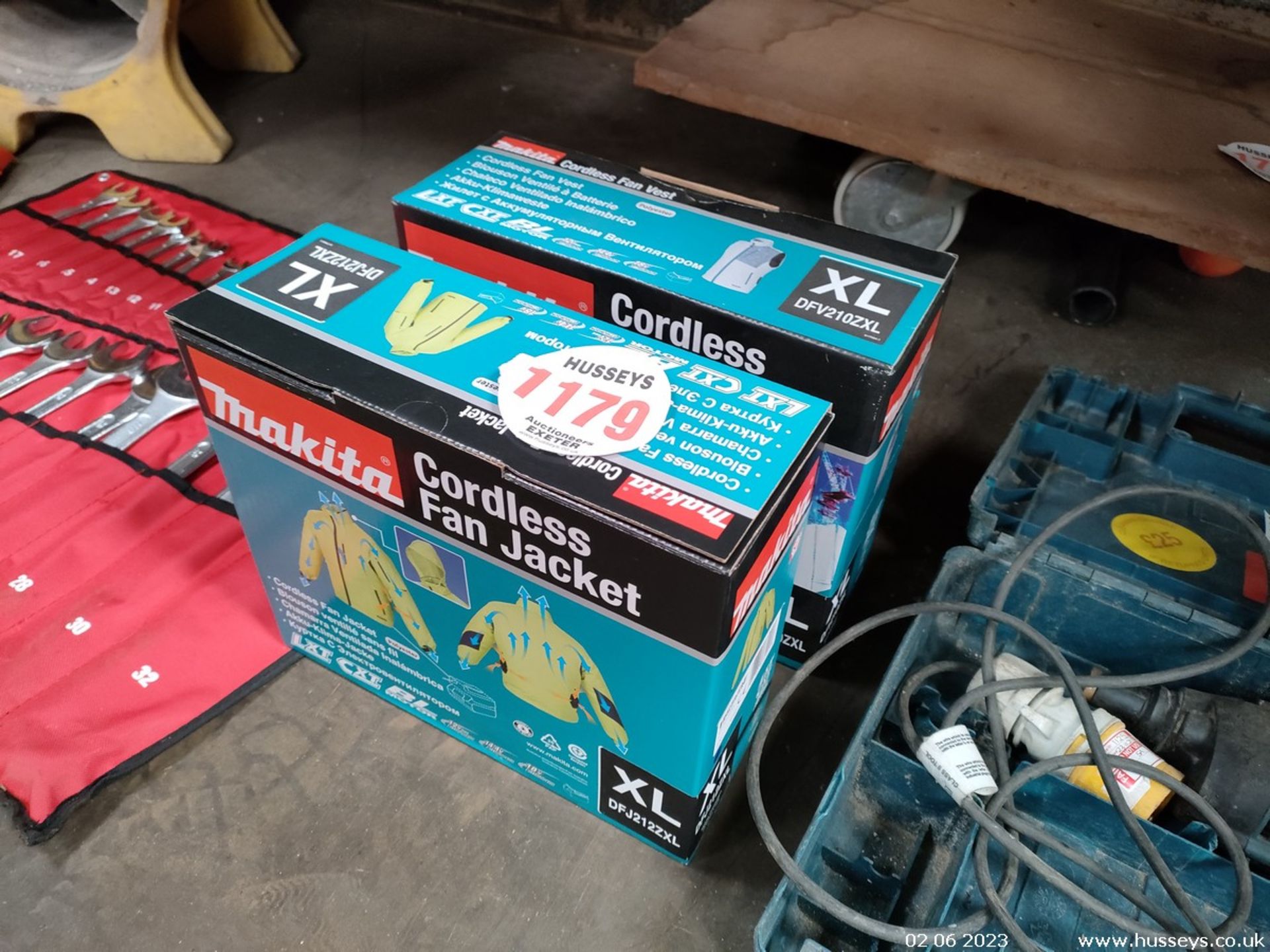 2 MAKITA FAN JACKETS