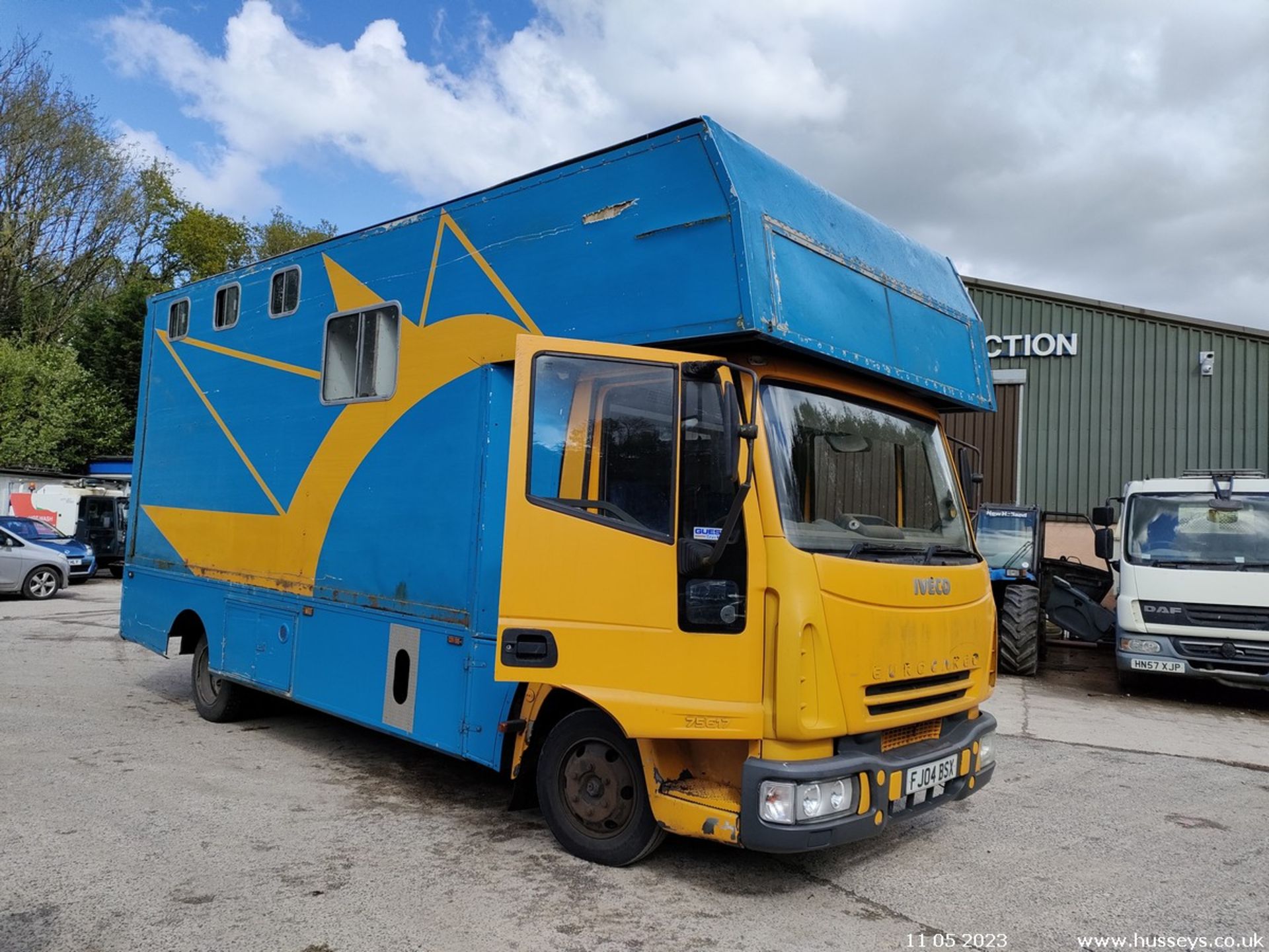 04/04 IVECO EUROCARGO - 3920cc 2dr Horse Box (Yellow) - Image 20 of 40