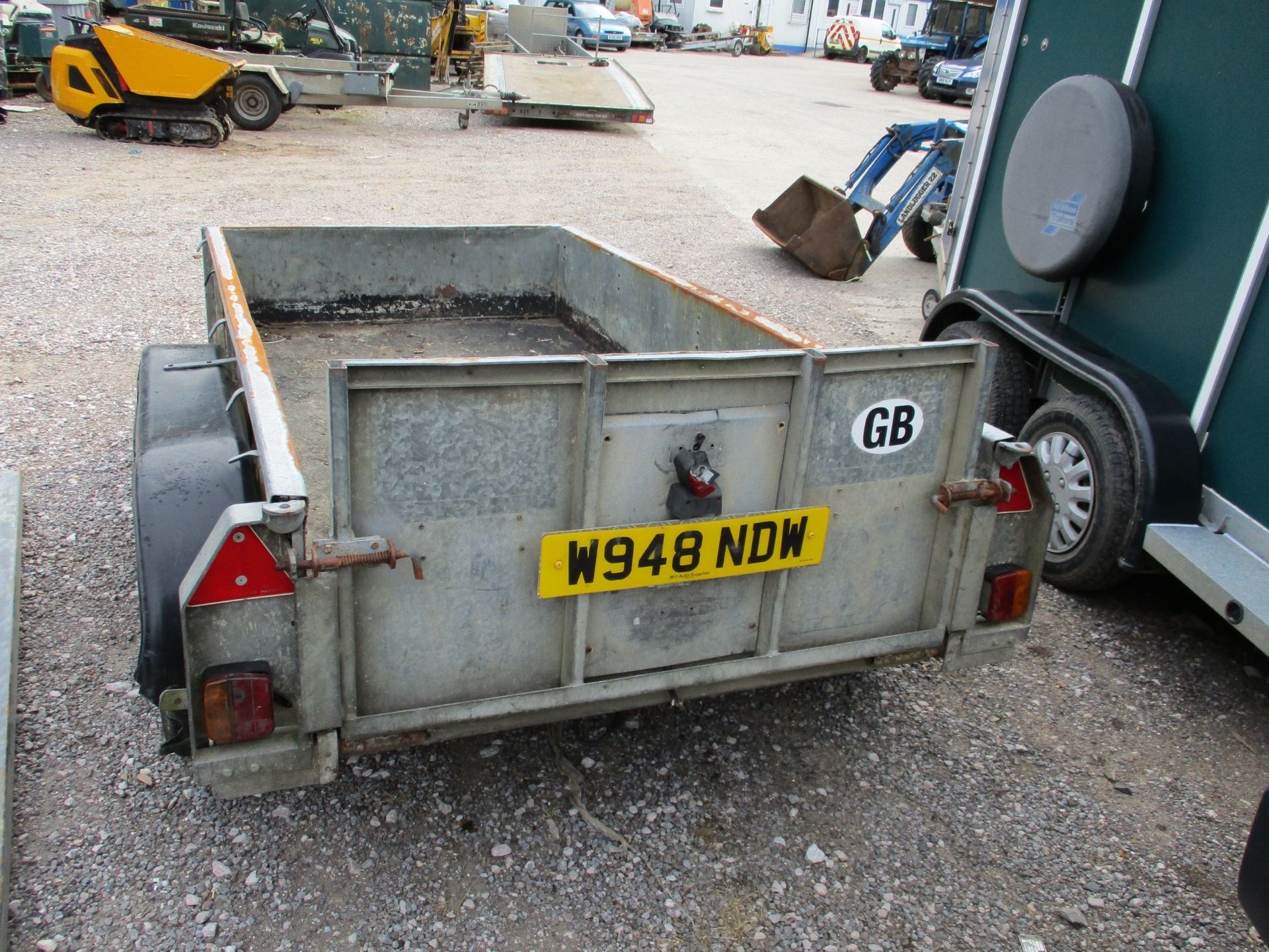 IFOR WILLIAMS TWIN AXLE TRAILER - Image 2 of 2