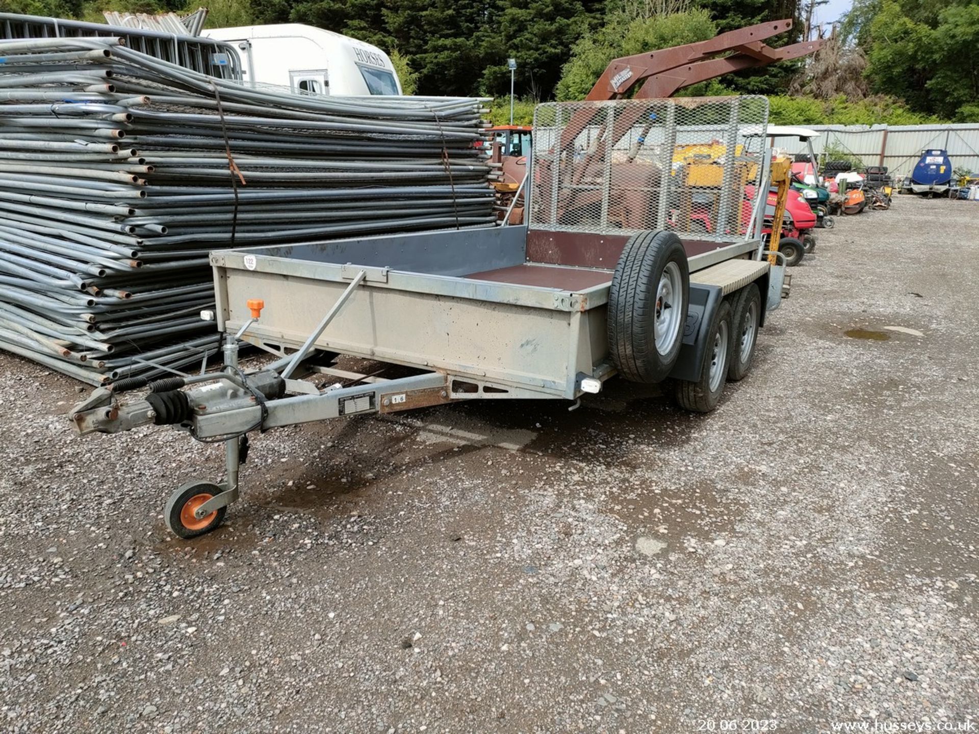 BATESON TWIN AXLE PLANT TRAILER - Image 2 of 6