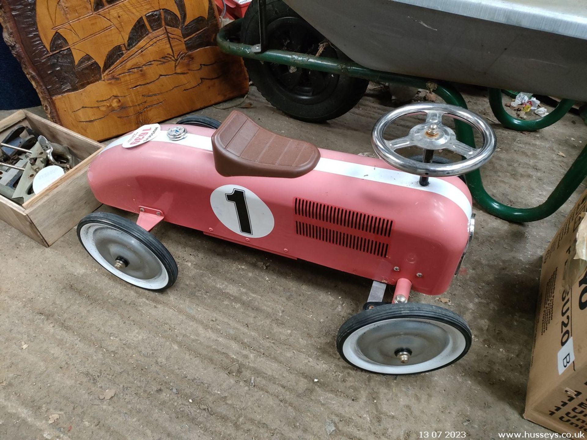 ALL METAL CHILDS RACING CAR