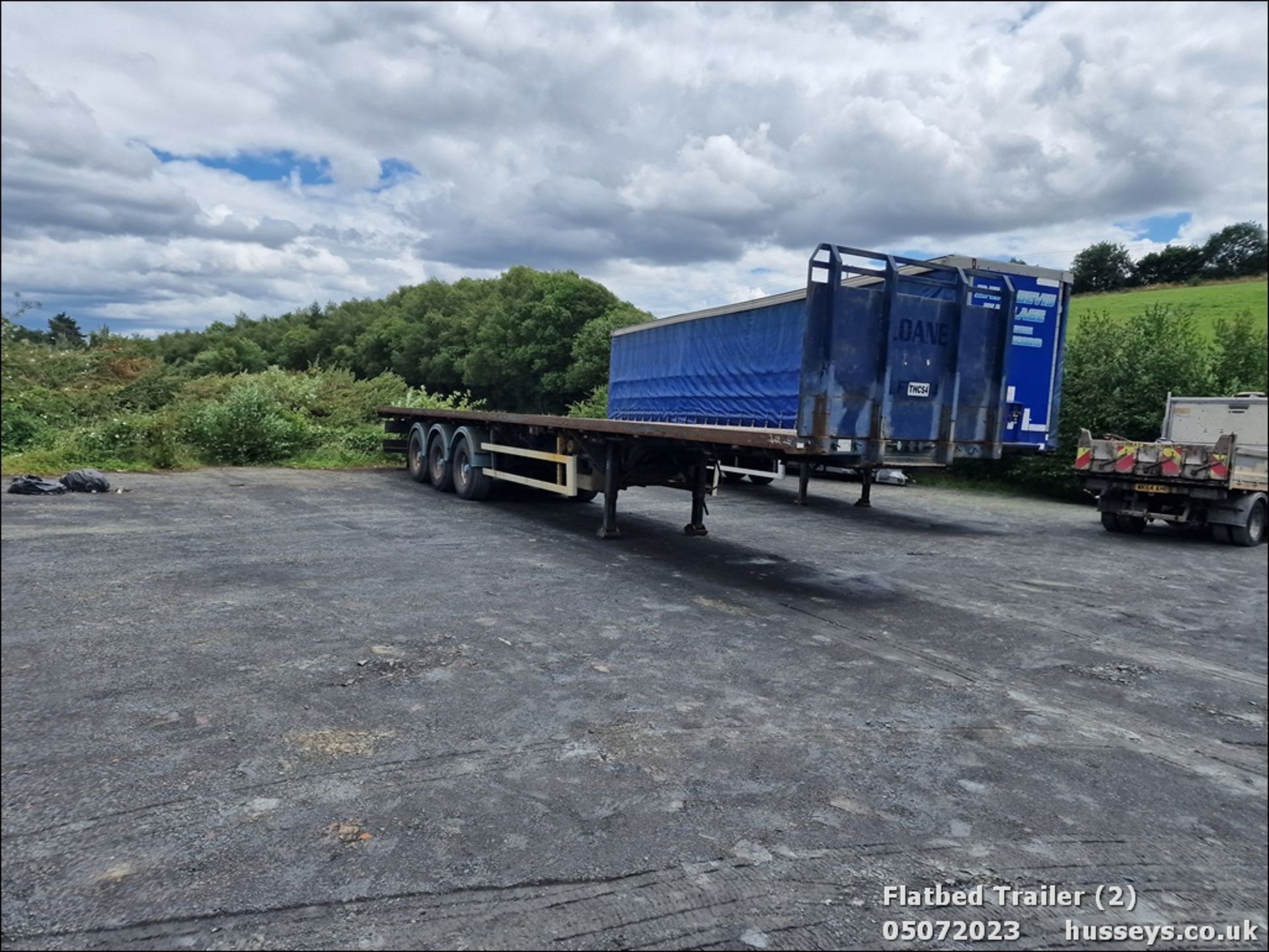 SDC EXTENDABLE TRAILER 2007. TWIST LOCKS & STEEL POSTS. NO TEST - Image 3 of 48